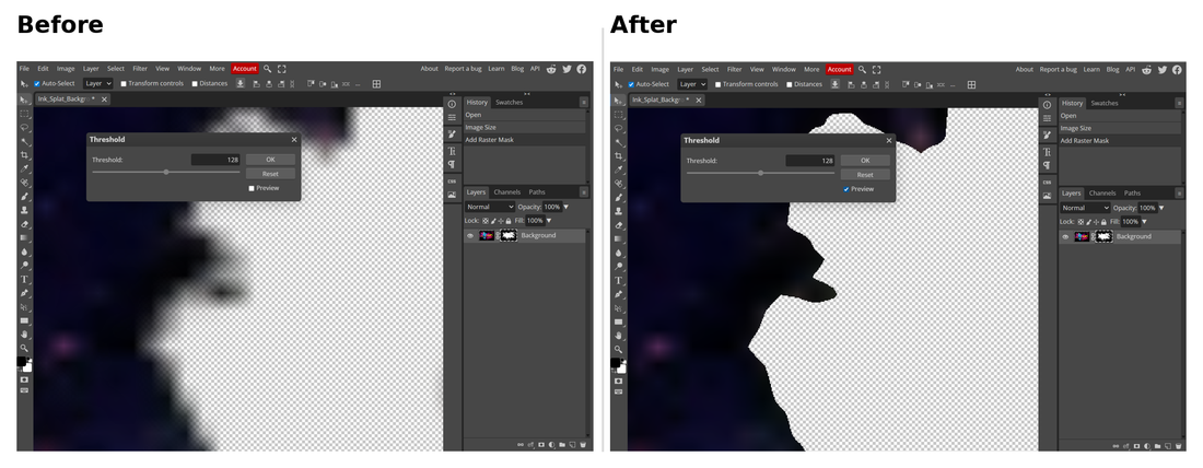 How to Fix DTF Transparent Pixels & White Halos in Photopea (Beginner Tutorial)
