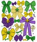 Mardi Gras 964 - Or 31122024 Nhuy Coquette Bow Mardi Gras