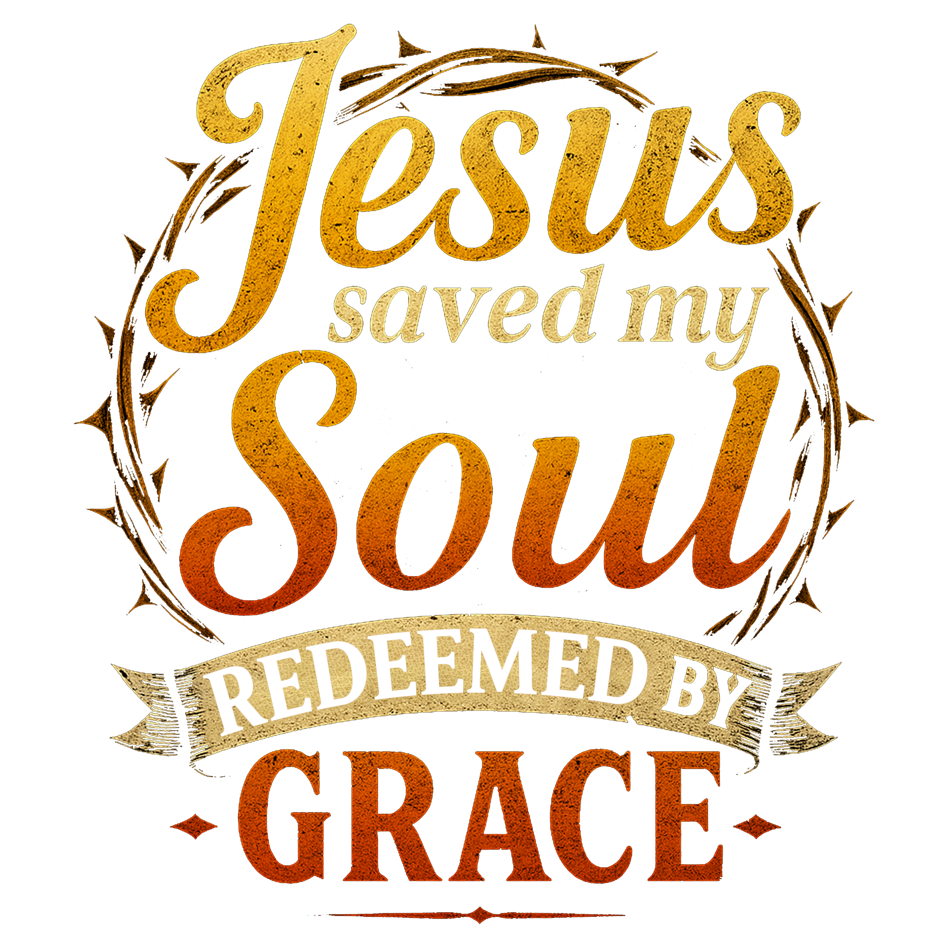 Christian 412 - Jesus Saved My Soul  Redeemed By Grace