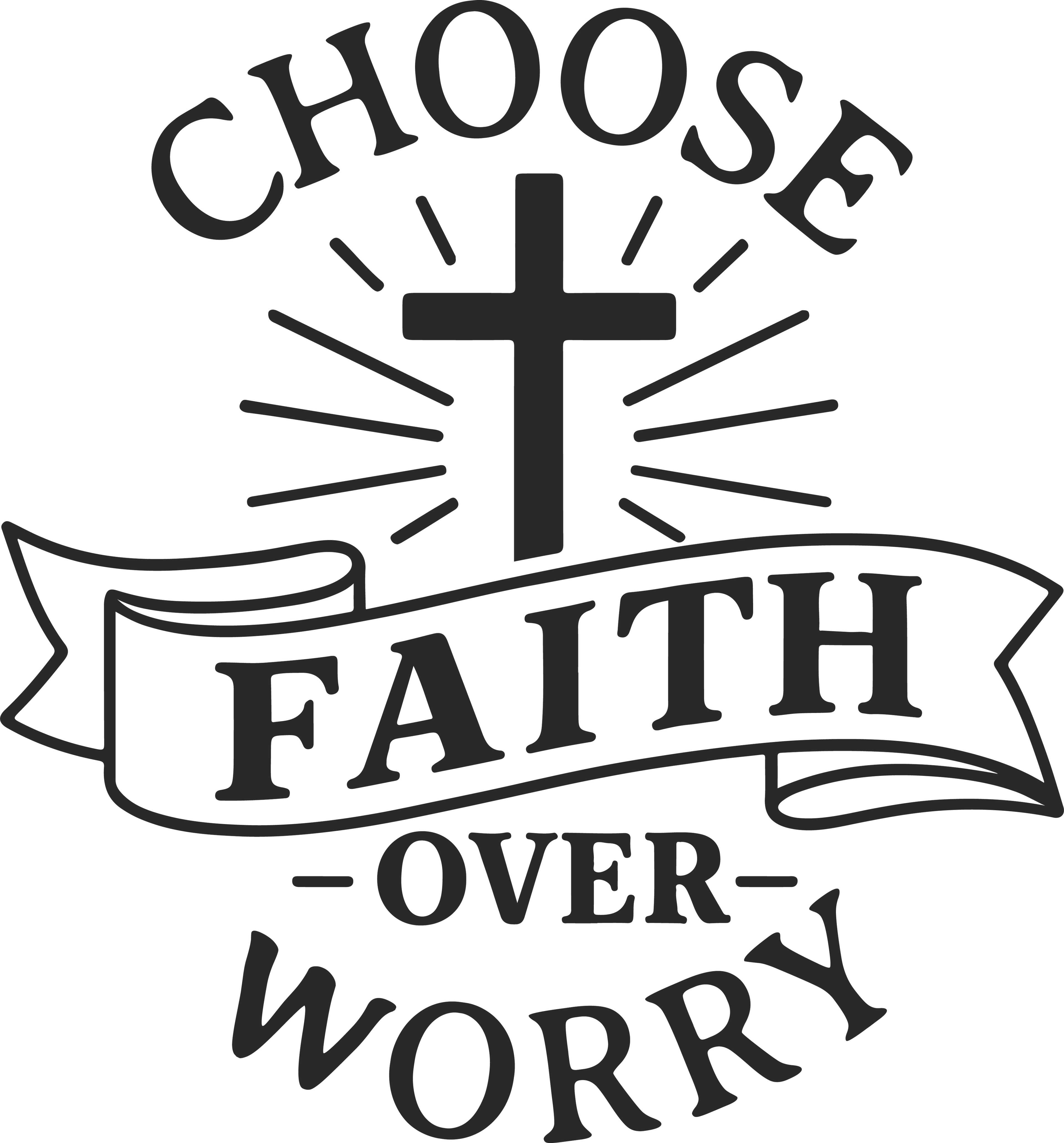 Christian 73 - Choose Faith Over Worry