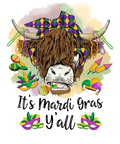 Mardi Gras 342 - Cow Lover It S Mardi Gras Yall