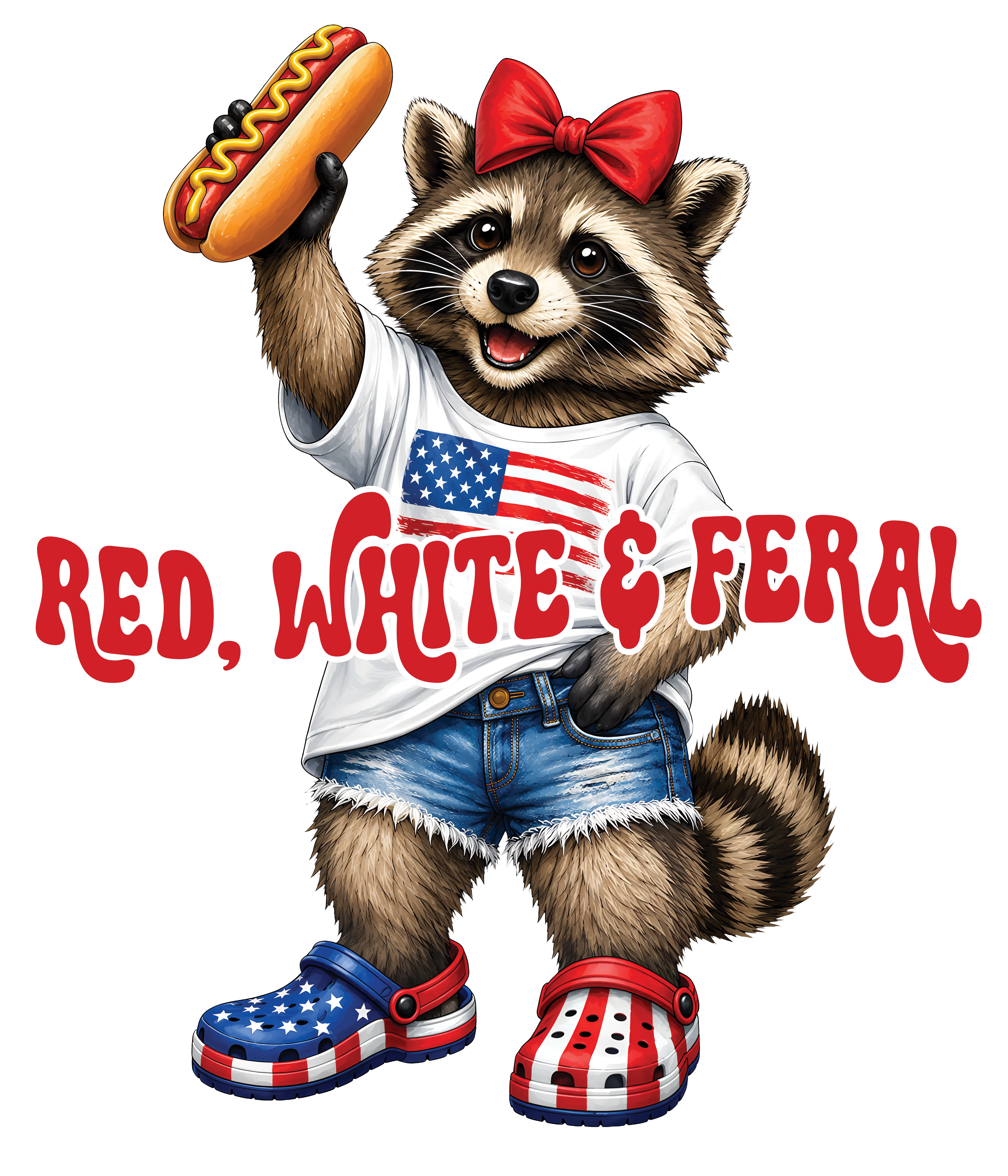 Randomness 626 - Feral Girl Racoon