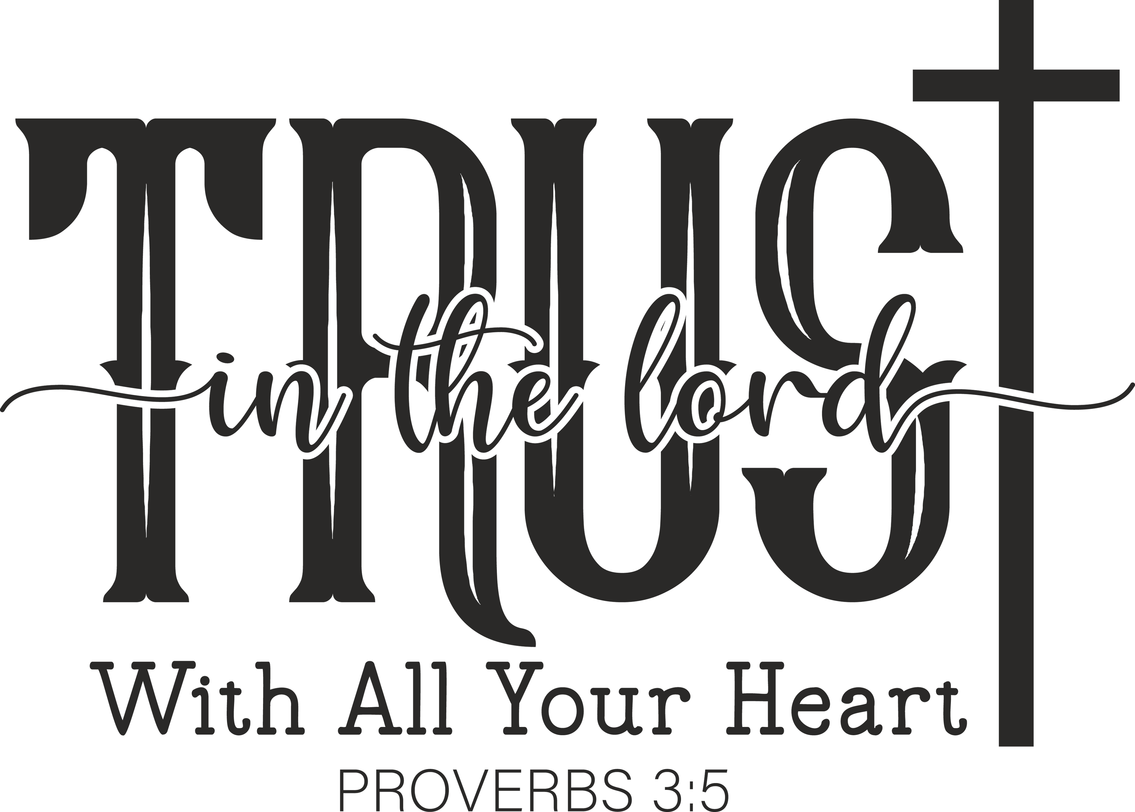 Christian 670 - Trust In The Lord With All Your Heart