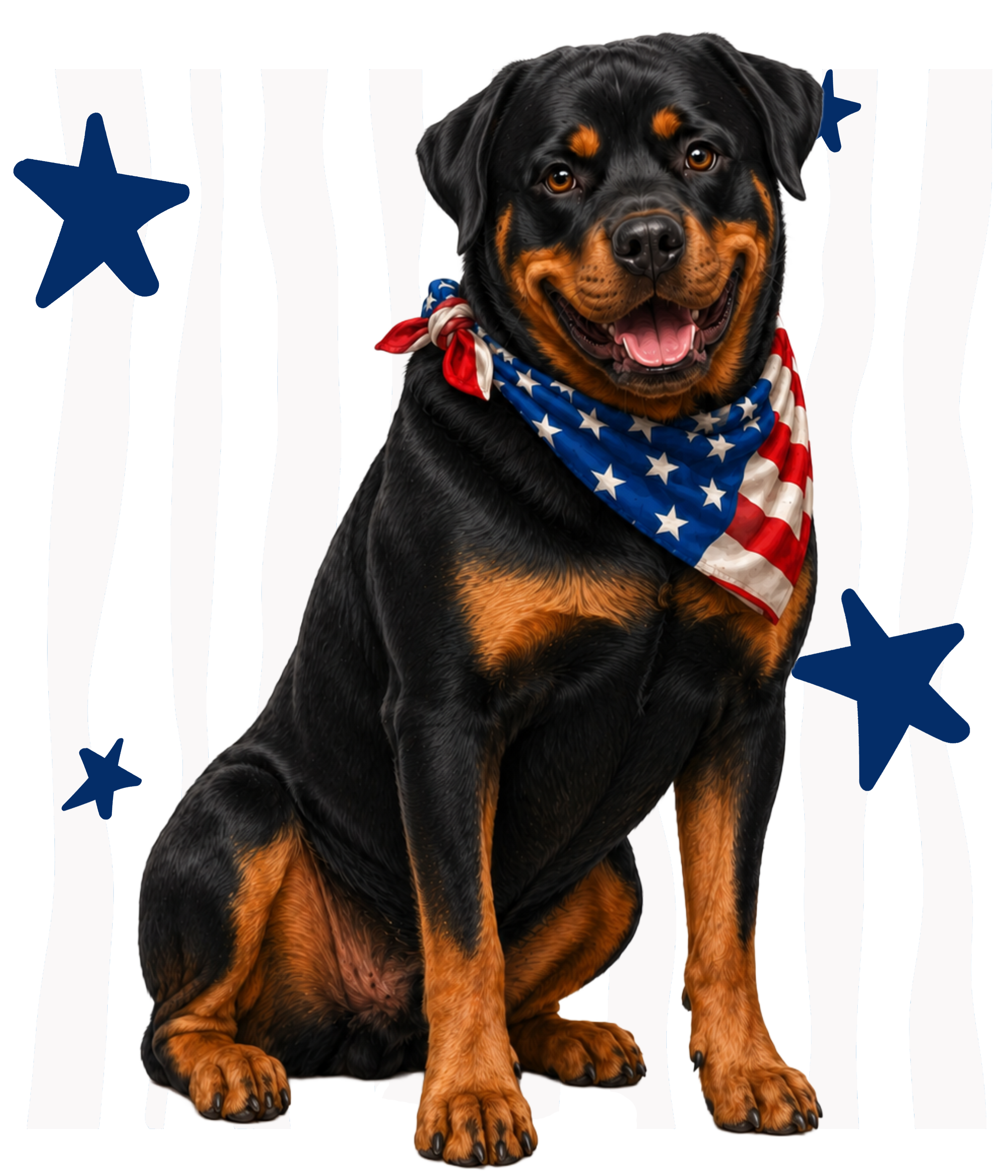 Randomness 1460 - Rottweiler Usa Front