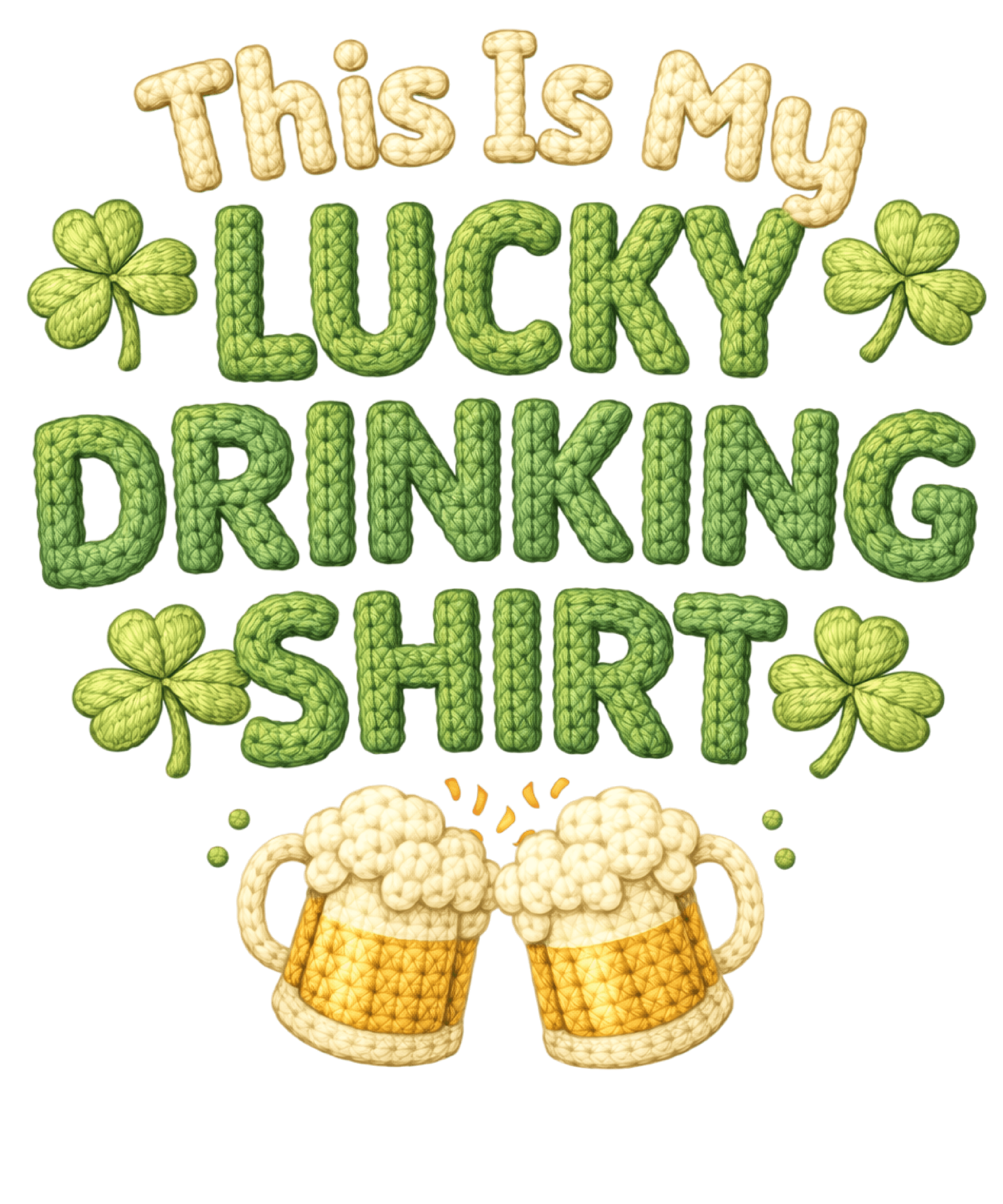 St. Patrick's Day 99 - Knitted Yarn Crochet Patricks Day 138316000 2 (2)