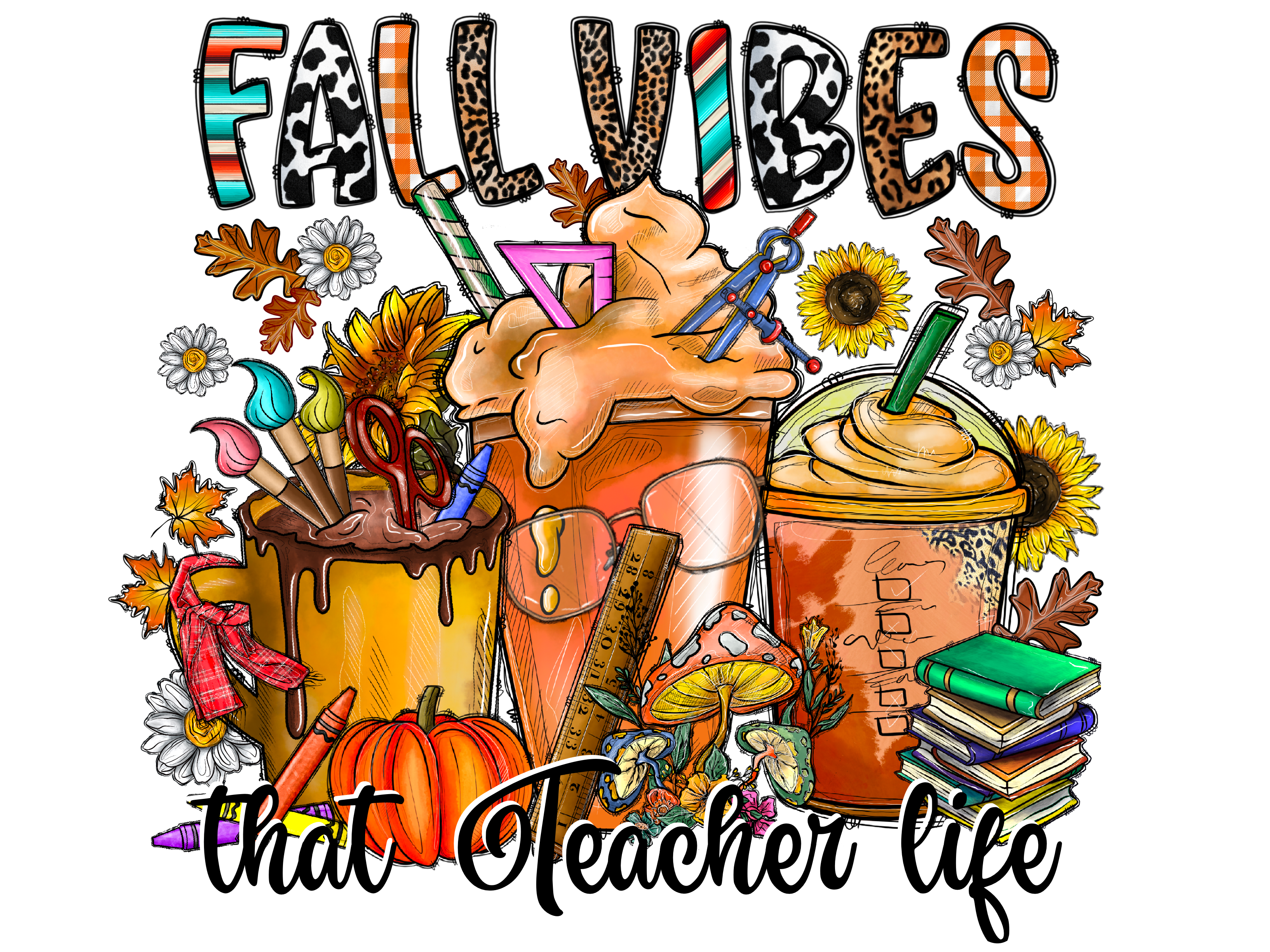 Teacher 267 - Fallvibesthatteacherlife