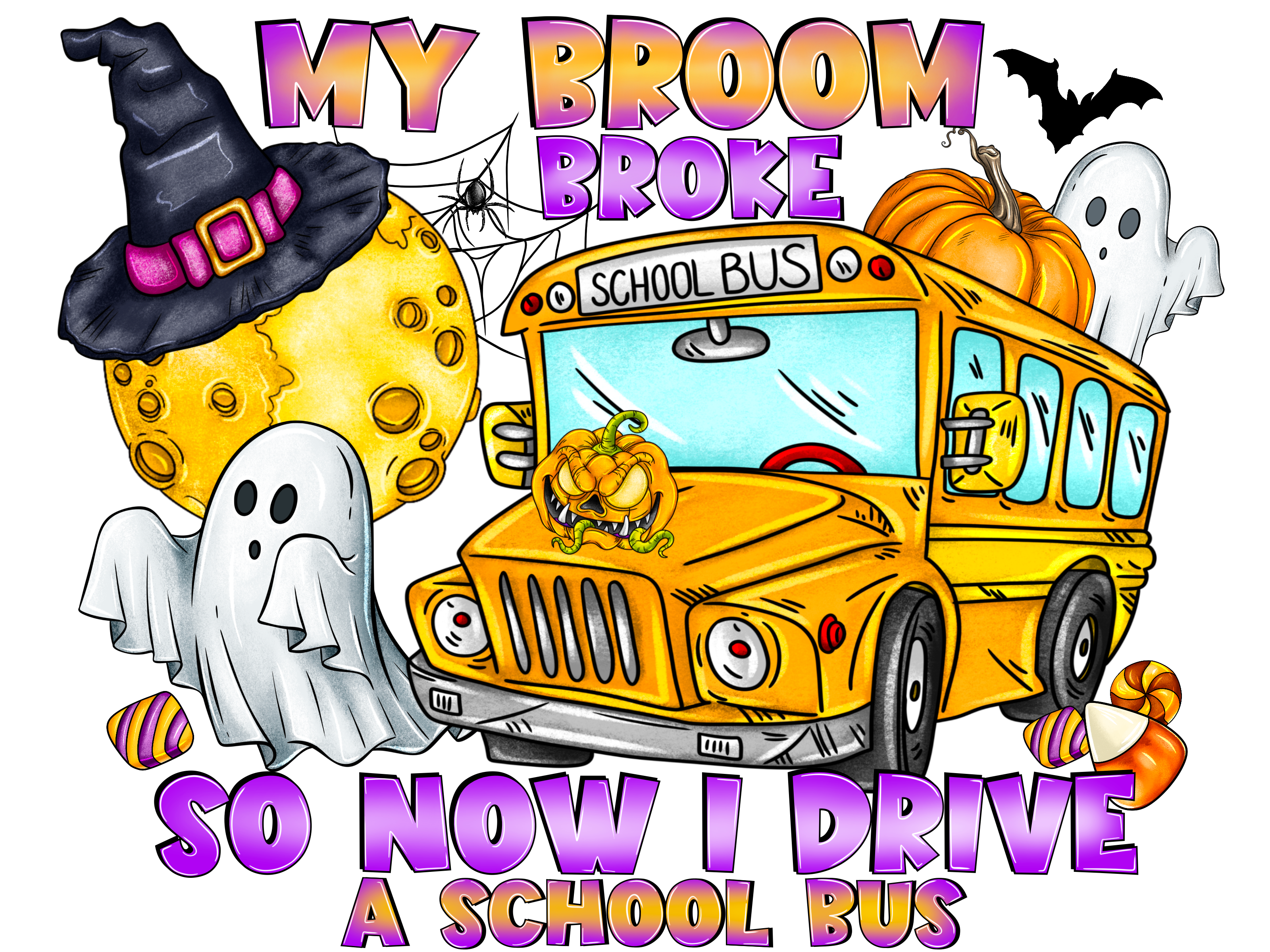 Teacher 492 - Mybroombrokesonowidriveaschoolbus