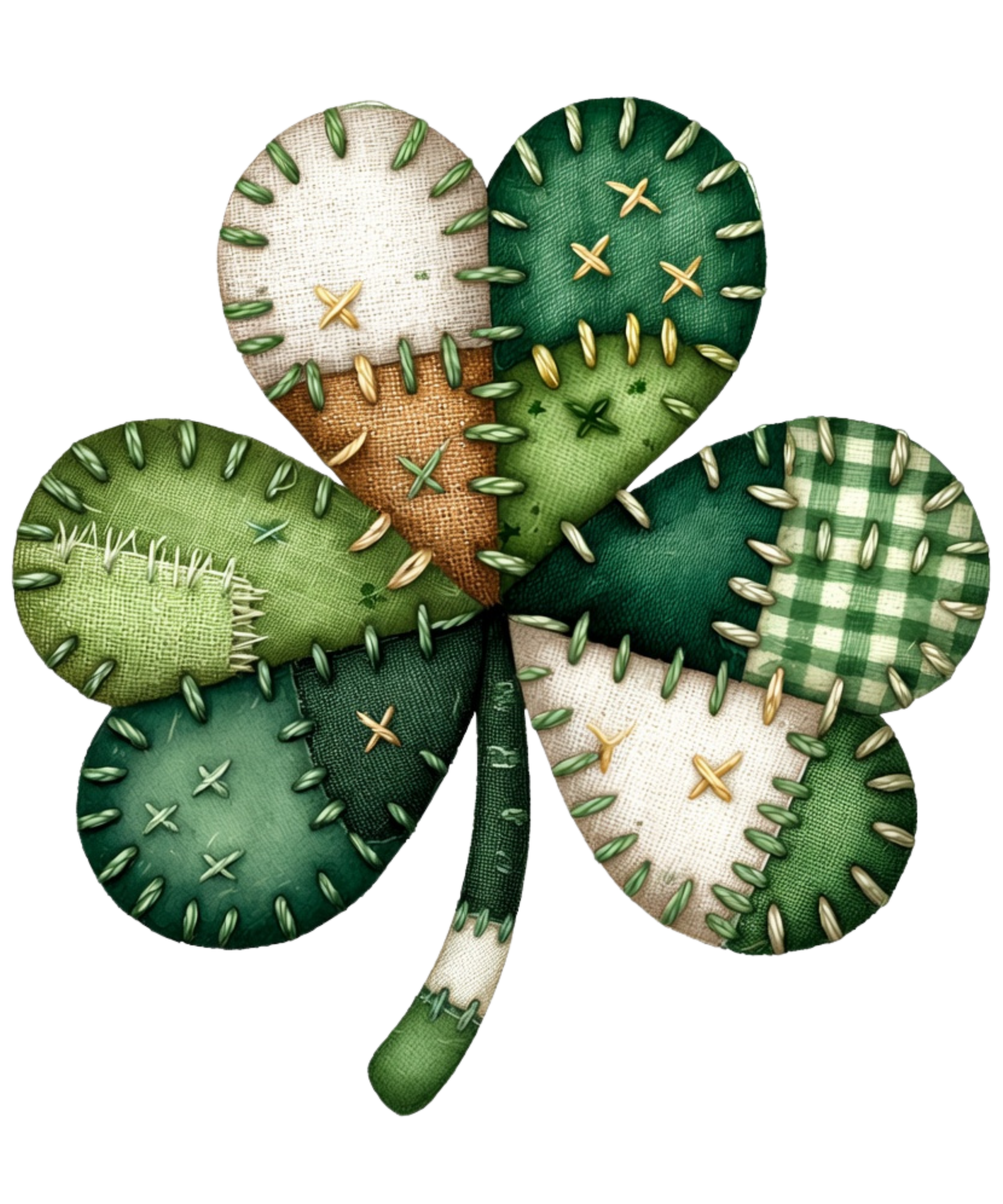 St. Patrick's Day 115 - Patchwork St Patricks Day Shamrock 138727264 Patchwork Saint Patrick Day Shamrock