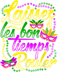 Mardi Gras 641 - Mardi Gras Parade Laissez Les Bons Temps Rouler T Shirt
