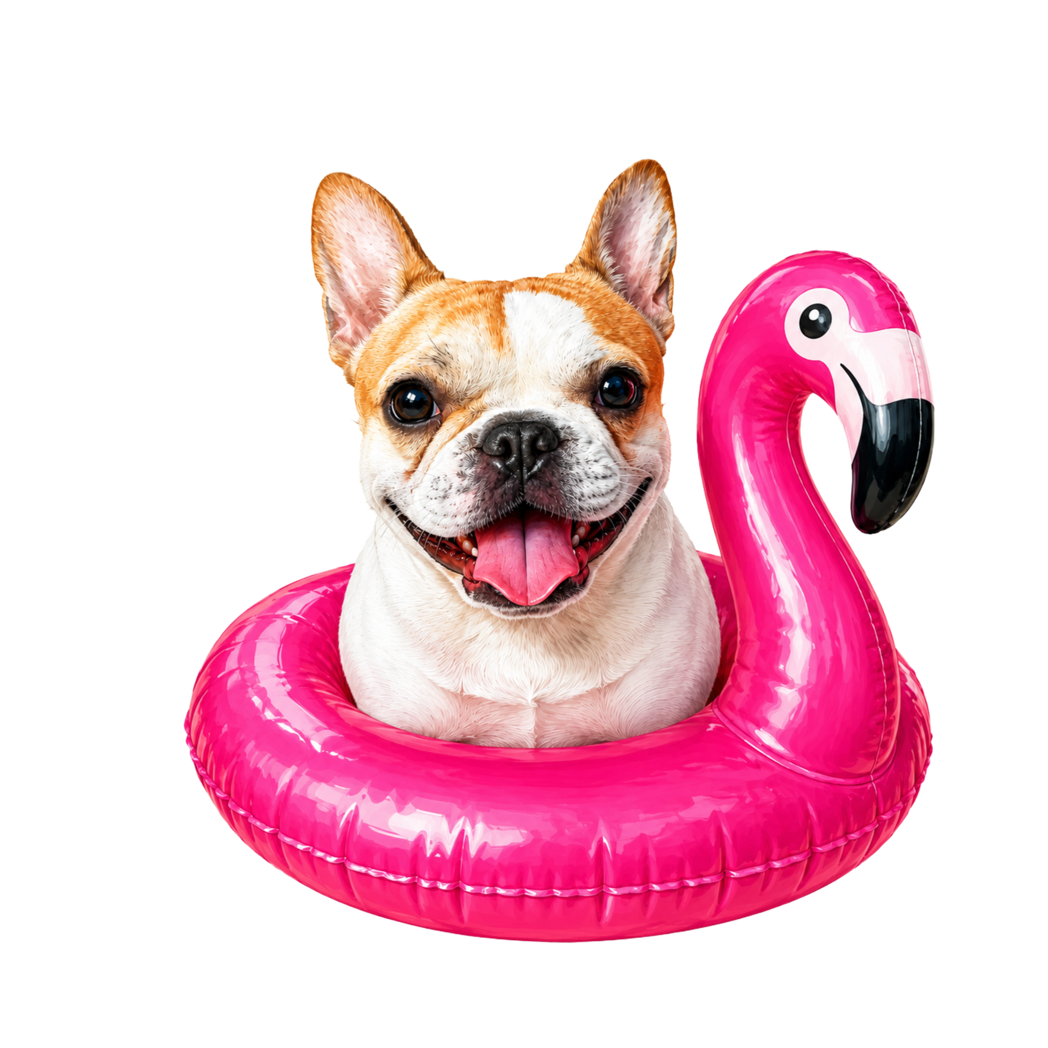 Randomness 652 - Float Tan White Frenchie