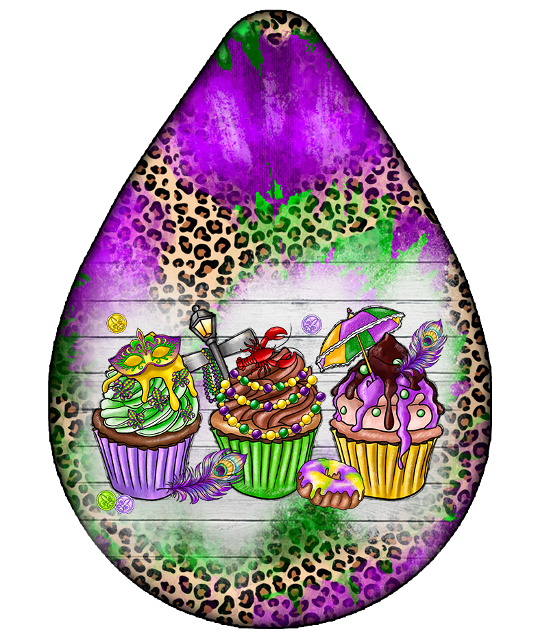 Mardi Gras 771 - Mardigrasearringteardrop15