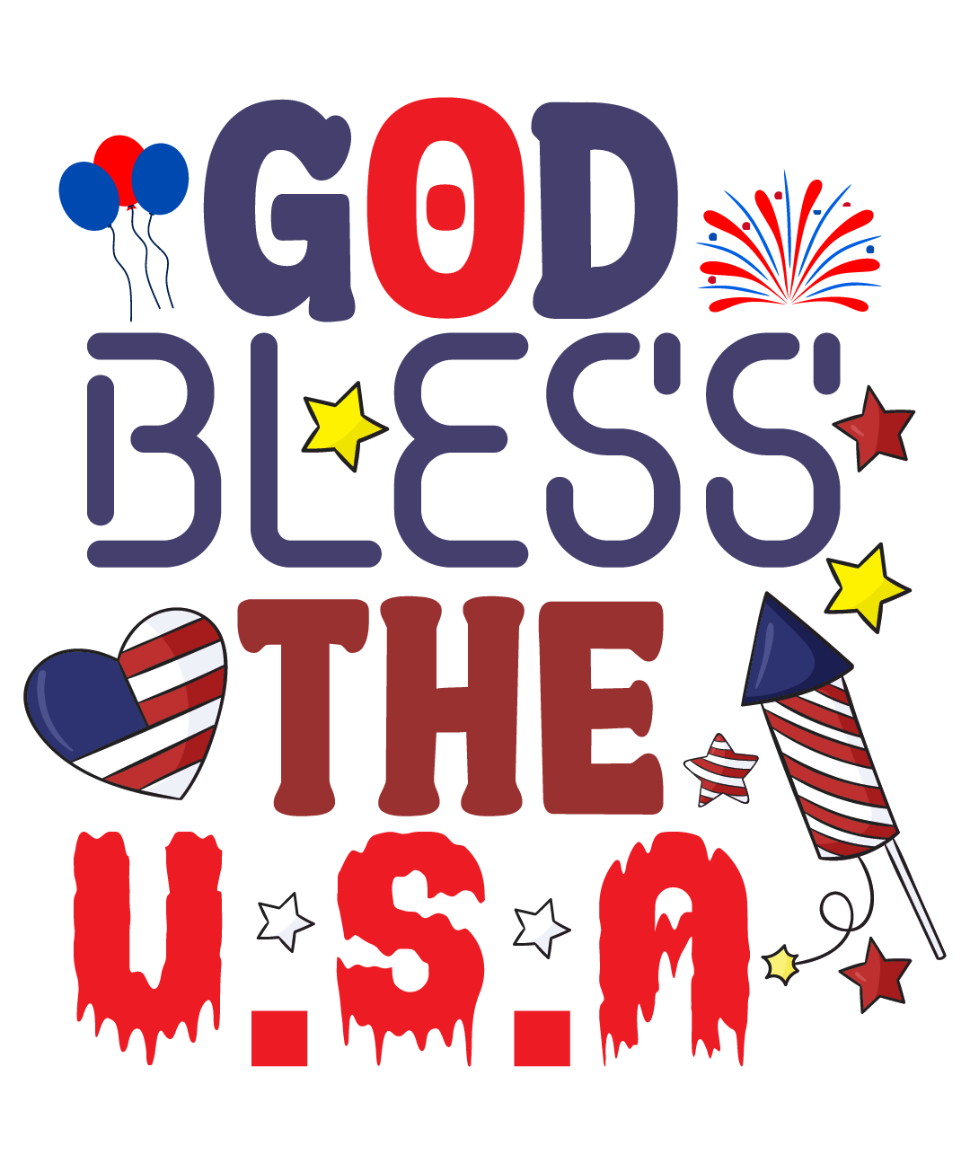4th of July 366 - God Bless The U.S 01