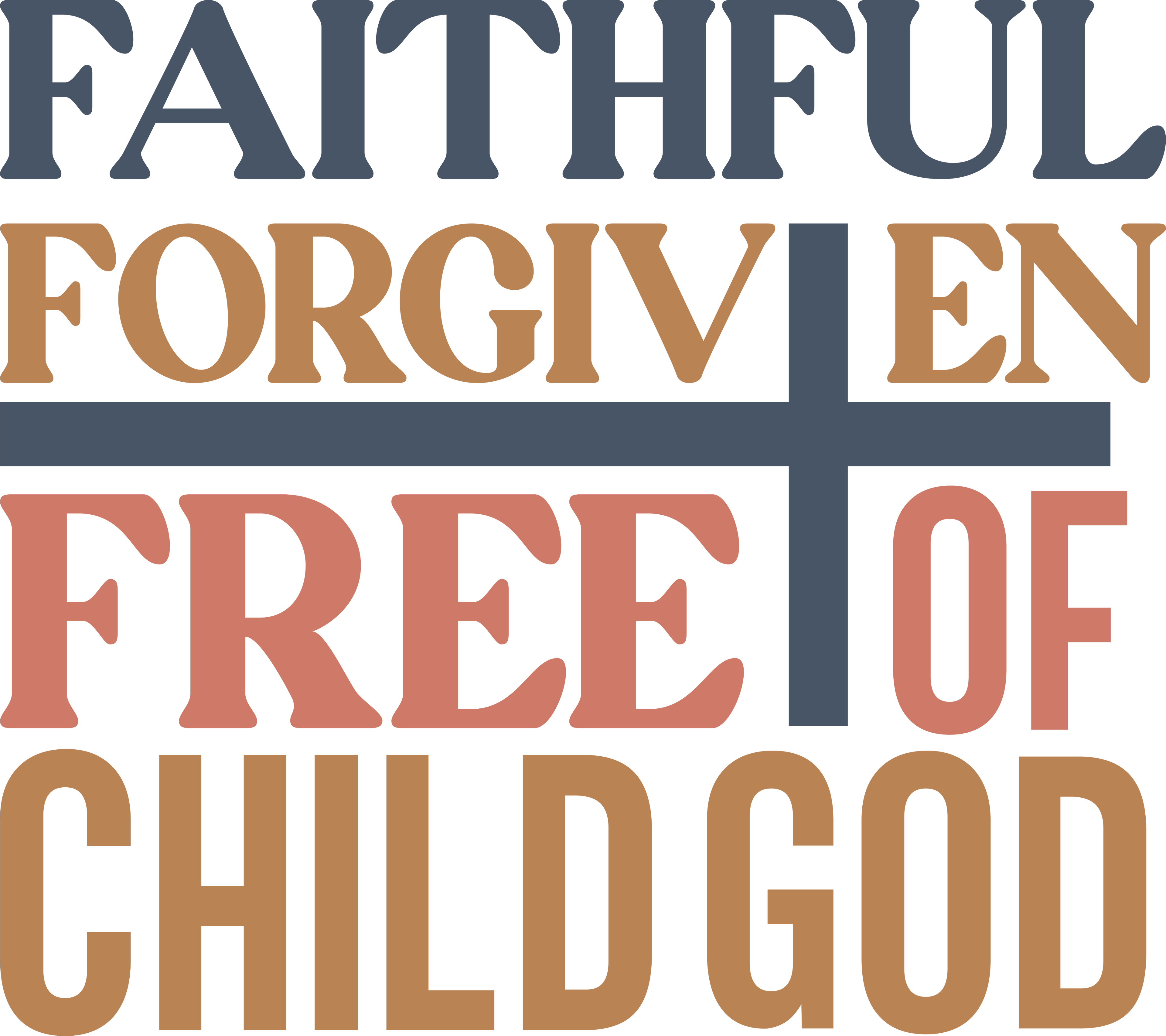 Christian 172 - Faithful, Forgiven, Free