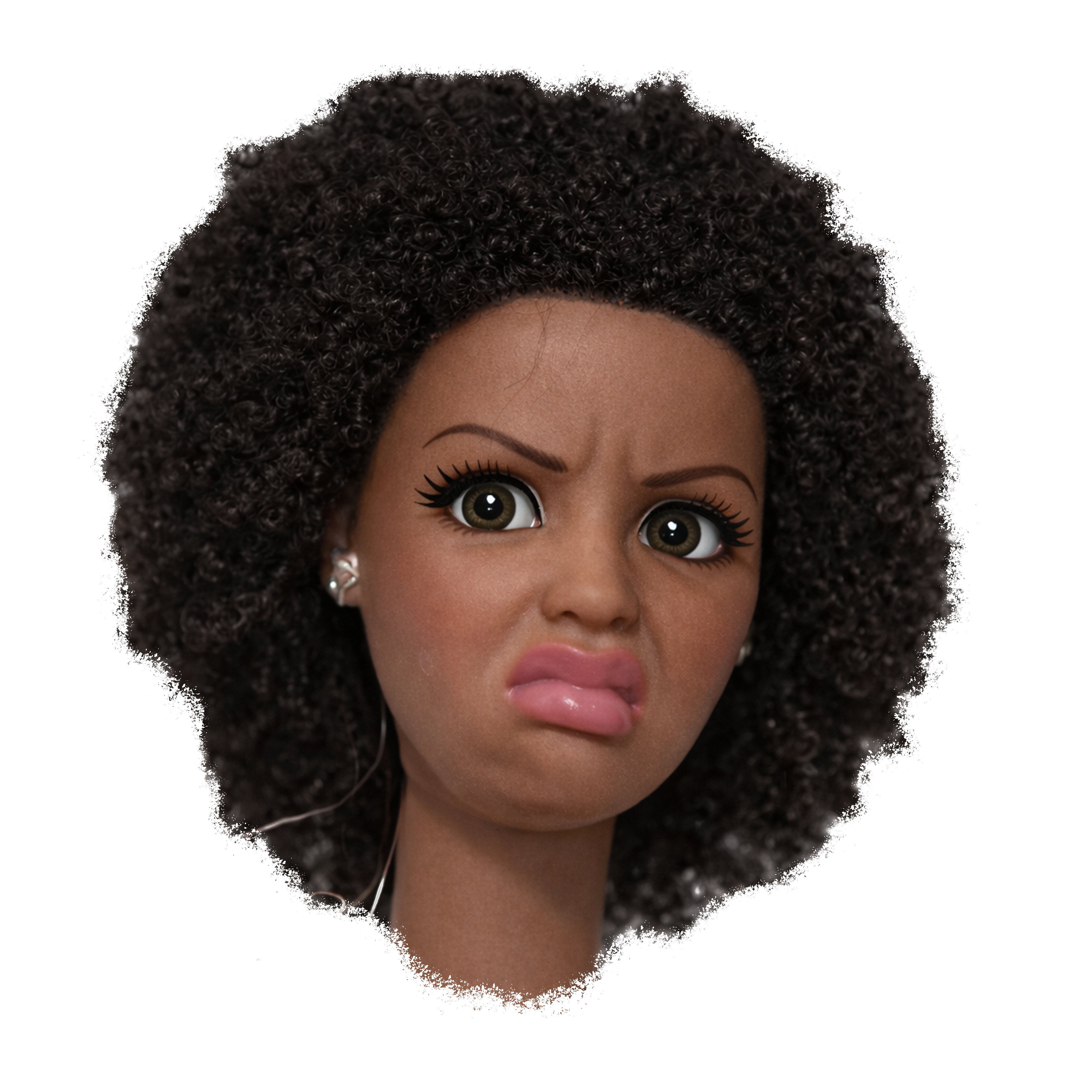 Randomness 551 - Disgust Tan Skin Barbie