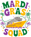 Mardi Gras 604 - Mardi Gras Cruise Crew 2026 Family Friend Group Vacations Sweatshirt
