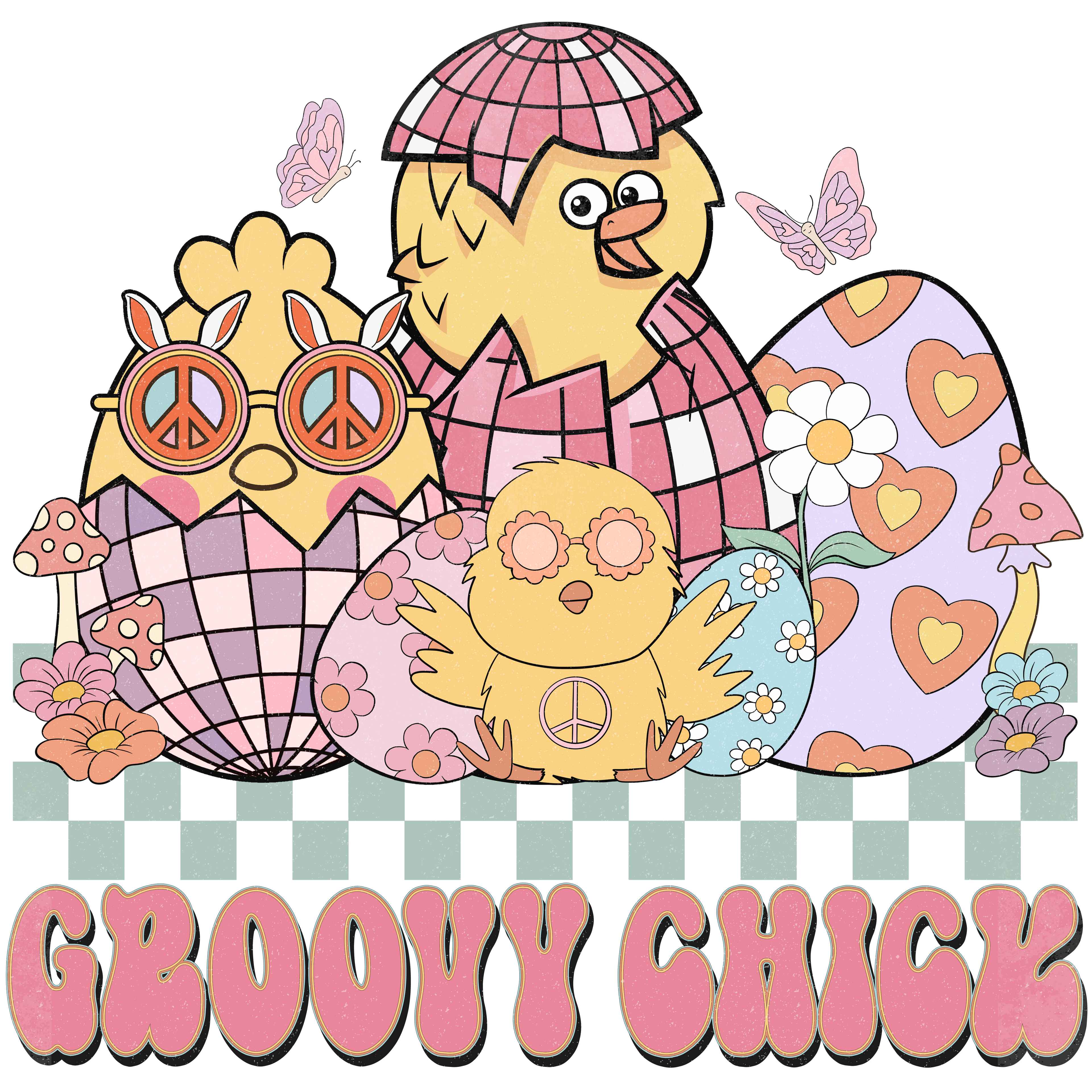 Easter 40 - Groovy Chick