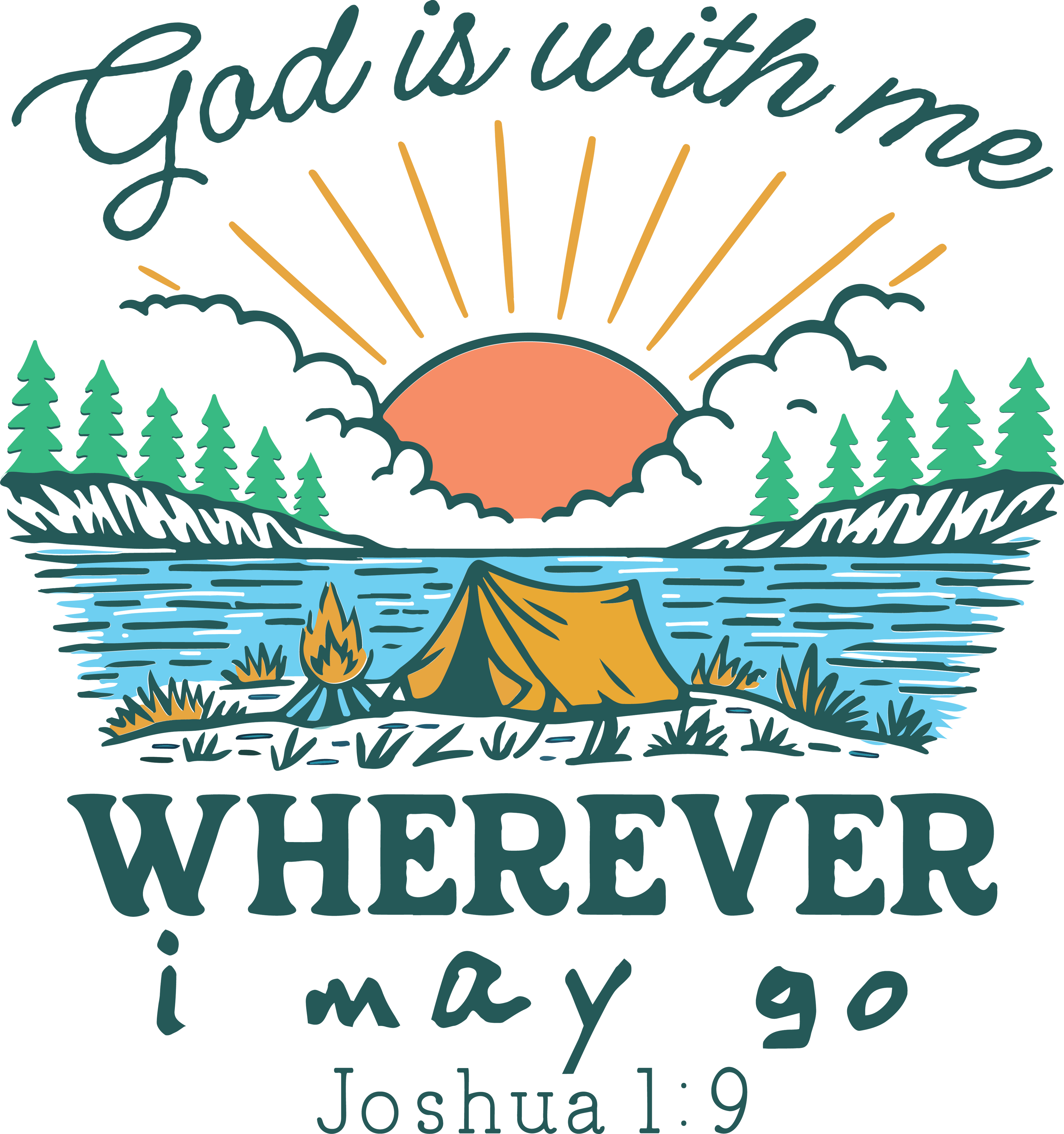 Christian 233 - God Is With Me Wherever I May Go