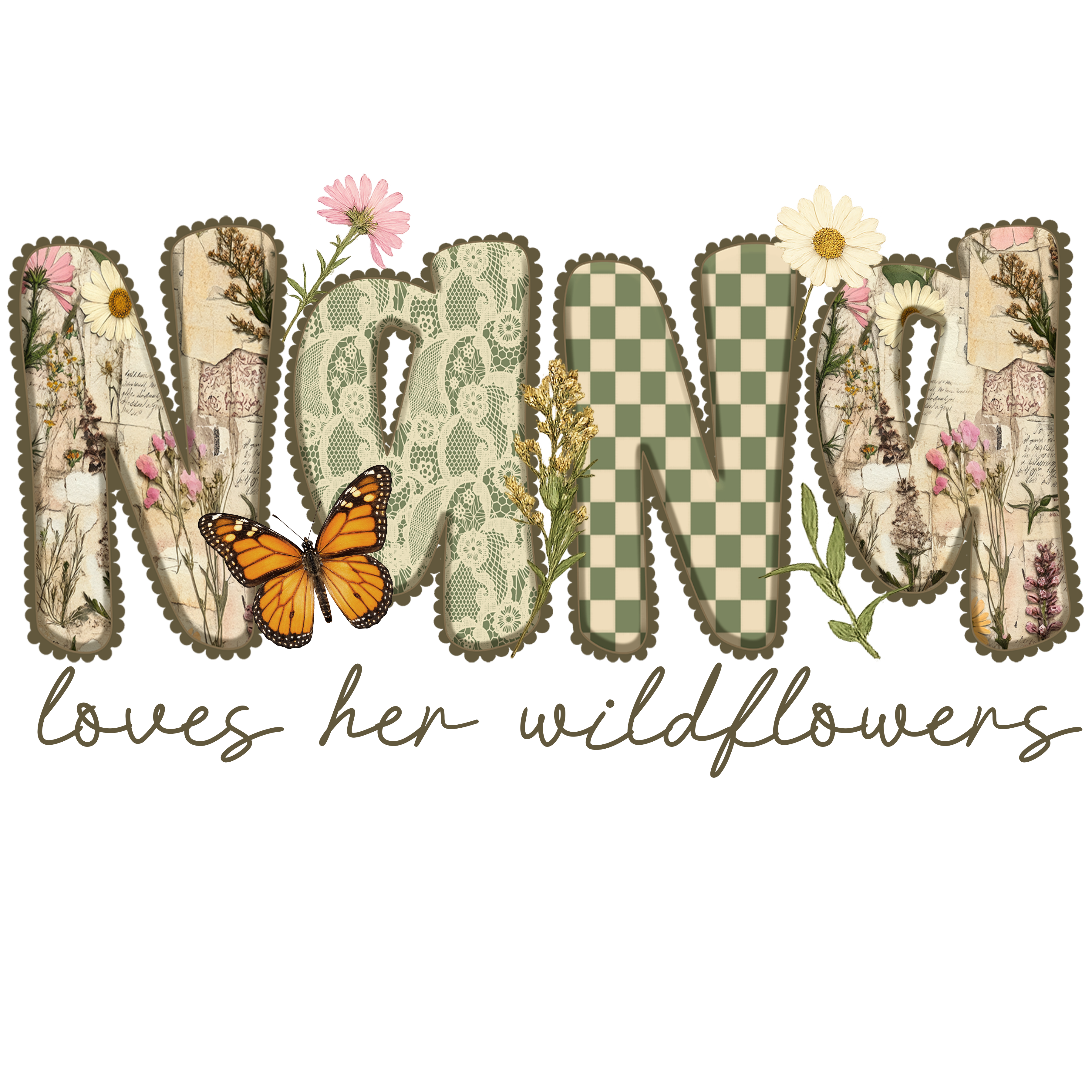 Randomness 1177 - Nana Lovers Her Wildflowers