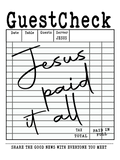 Christian 402 - Jesus Paid It All Black(1)