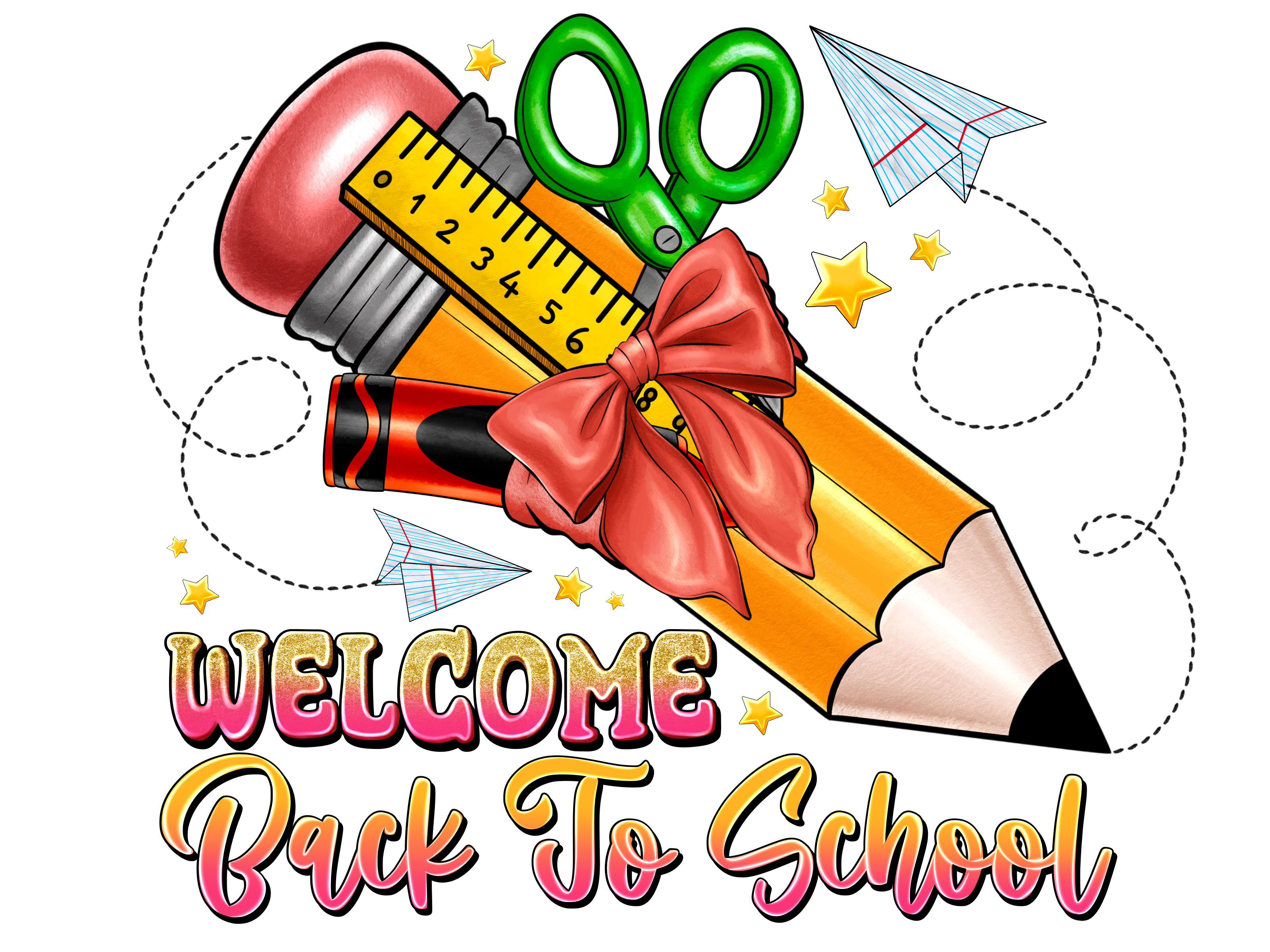 Teacher 818 - Welcomebacktoschoolpencil