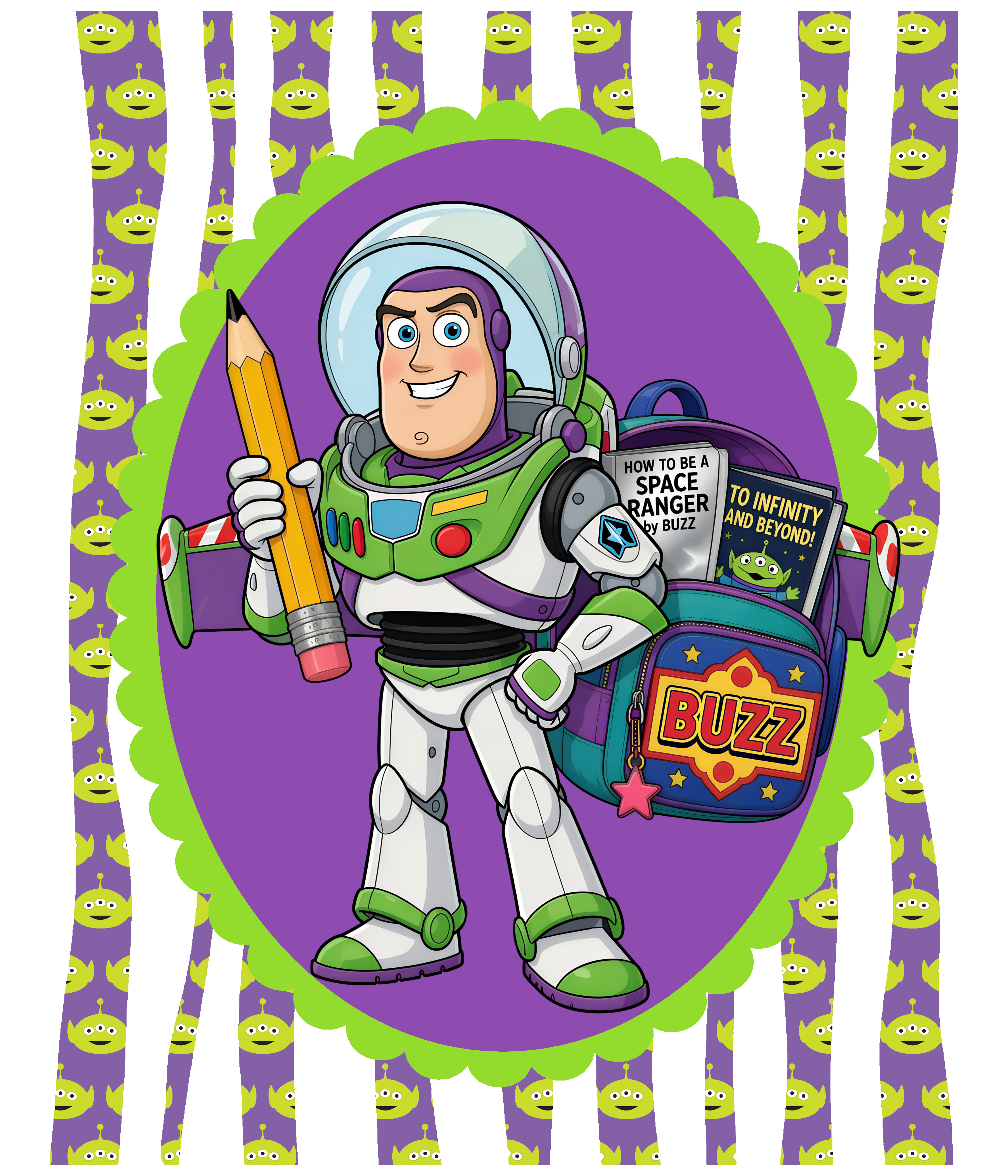 Randomness 1684 - Toy Story Wavy Frame Buzz