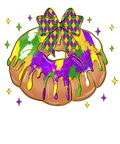 Mardi Gras 939 - Or 24122024 Vtn Coquette Bow King Bread Mardi Gras