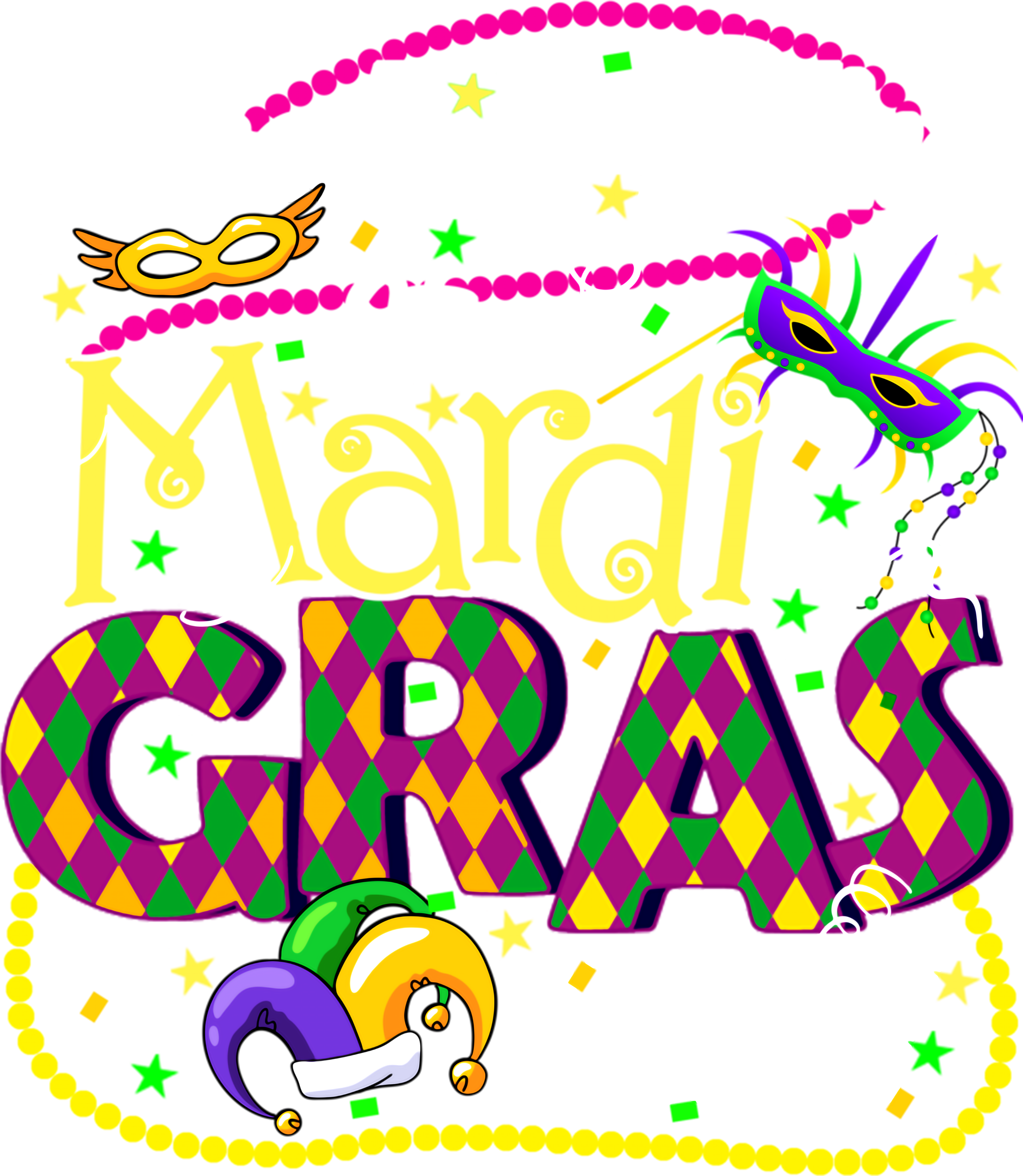 Mardi Gras 293 - Beads And Bling It S A Mardi Gras Thing   Funny Mardi Gras Long Sleeve T Shirt