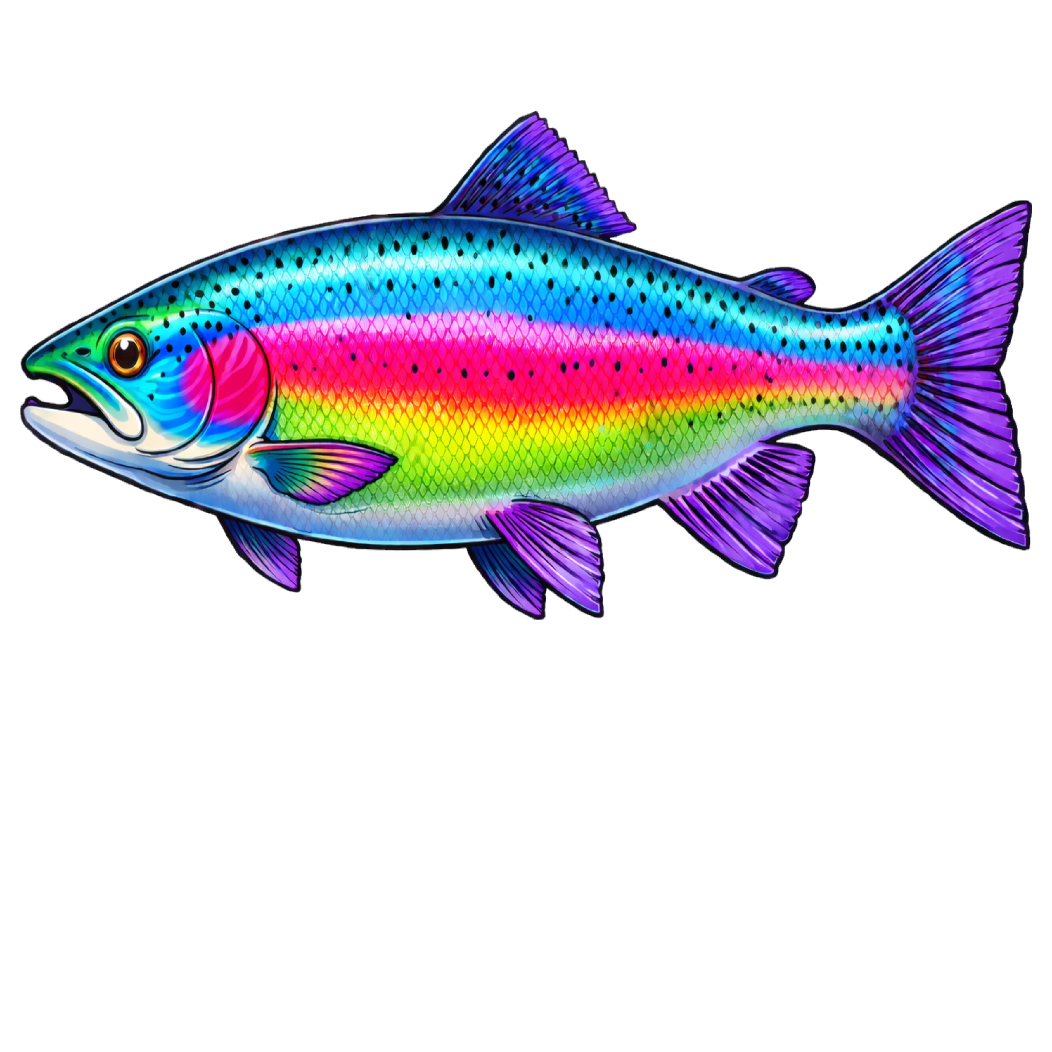 Randomness 1215 - Neon Rainbow Trout