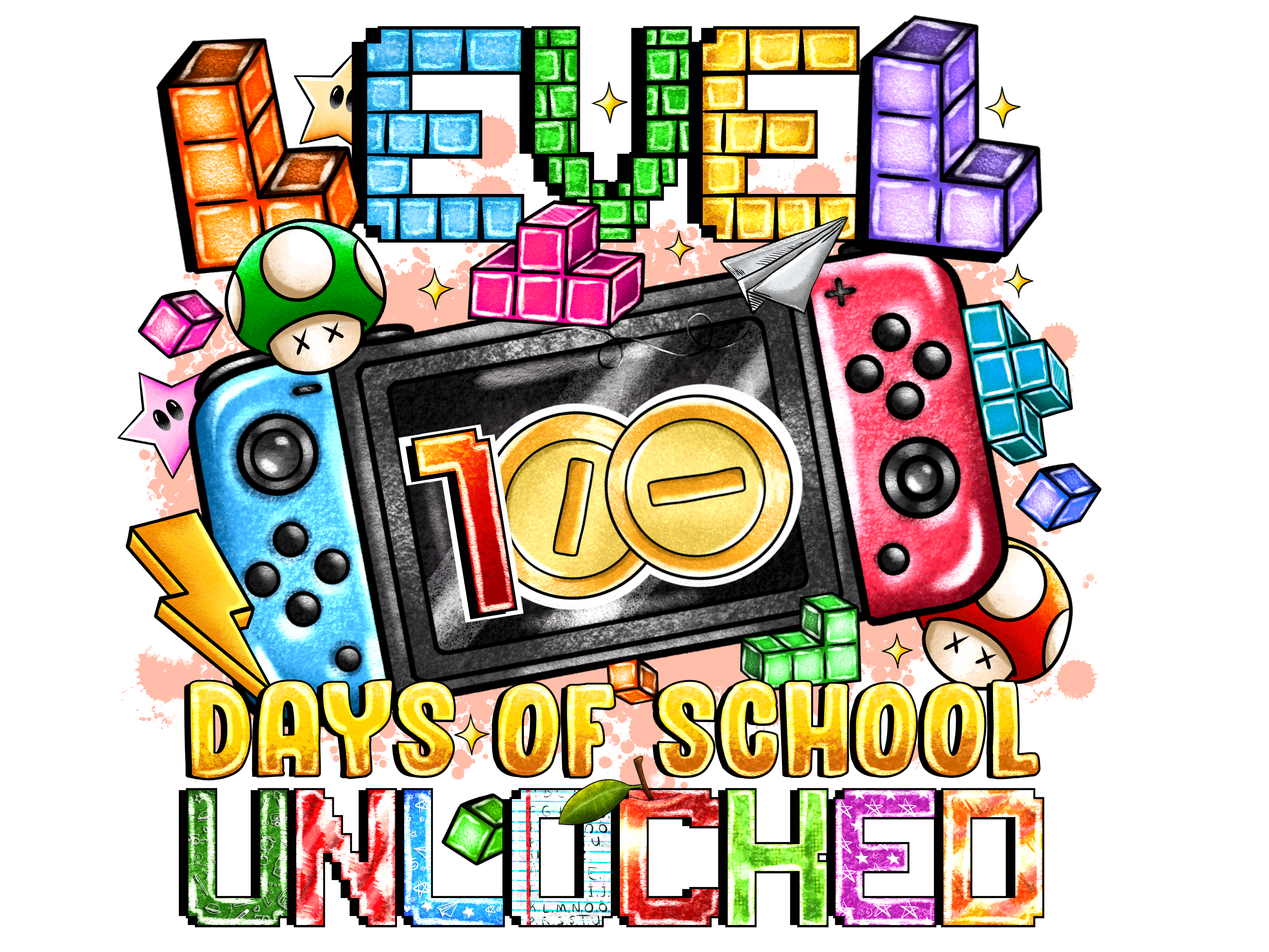 Teacher 420 - Level100daysofschoolunlocked