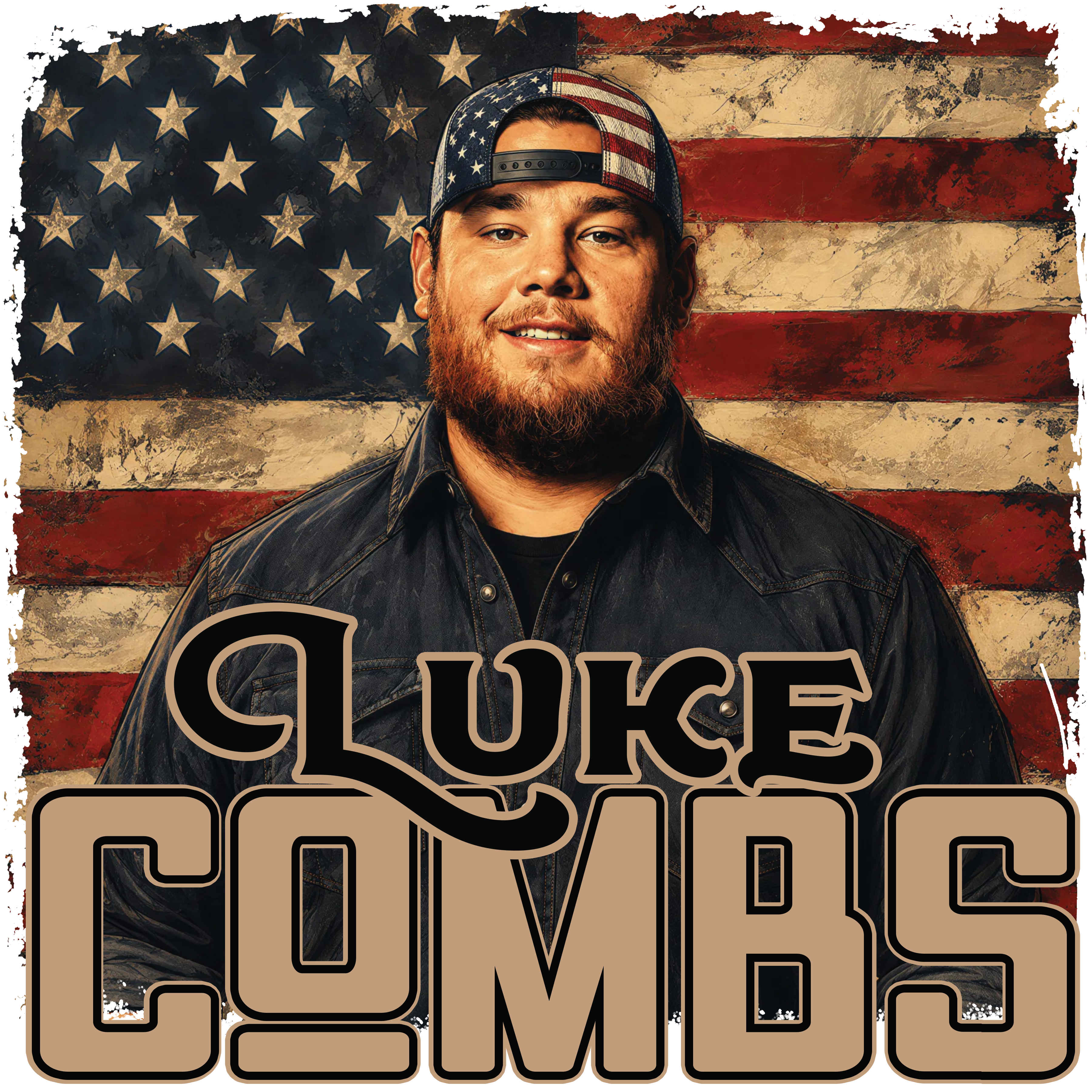 Randomness 1000 - Luke Combs Usa Back