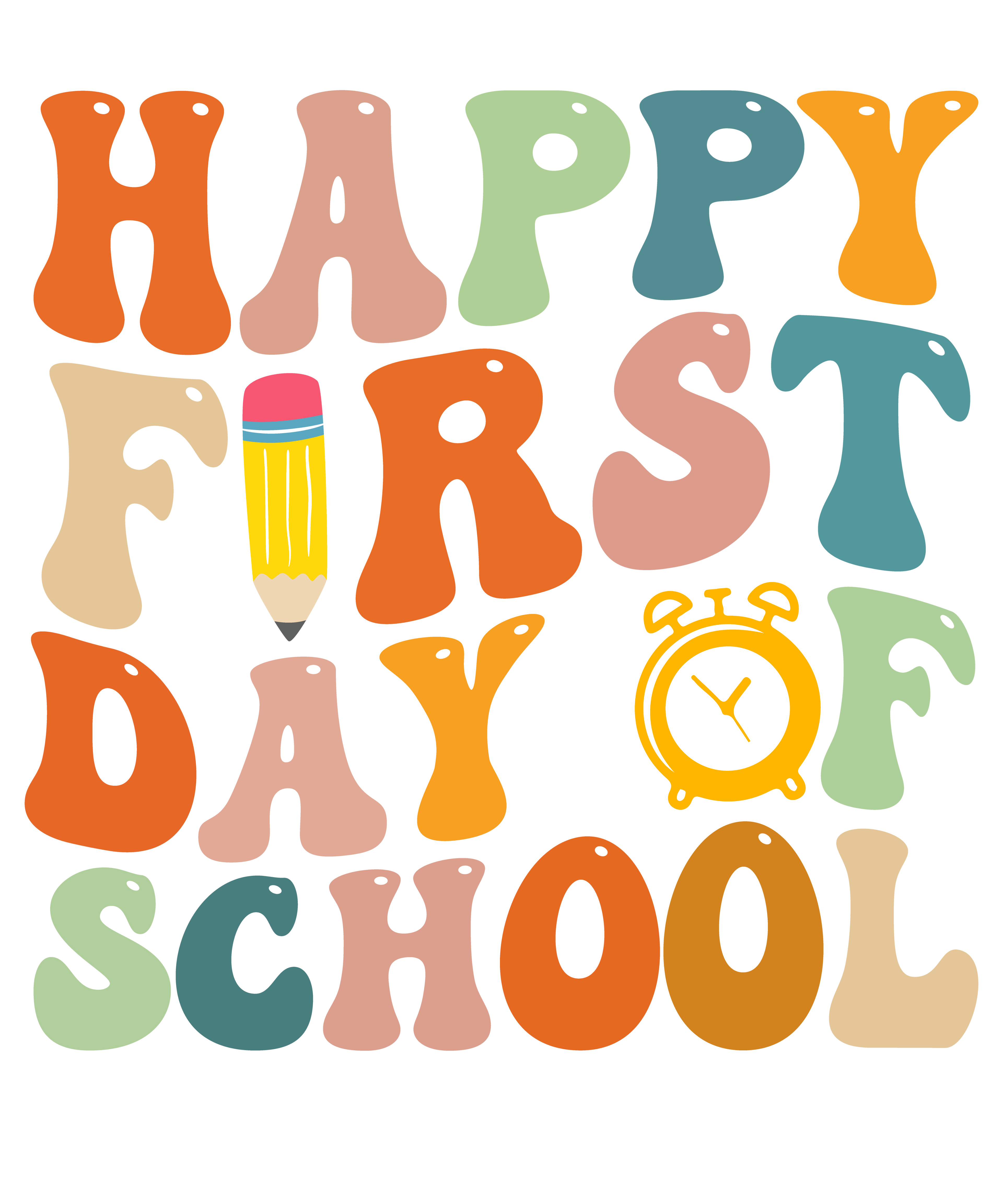 Back to School 86 - 70.Happy First Day Of School Nurse