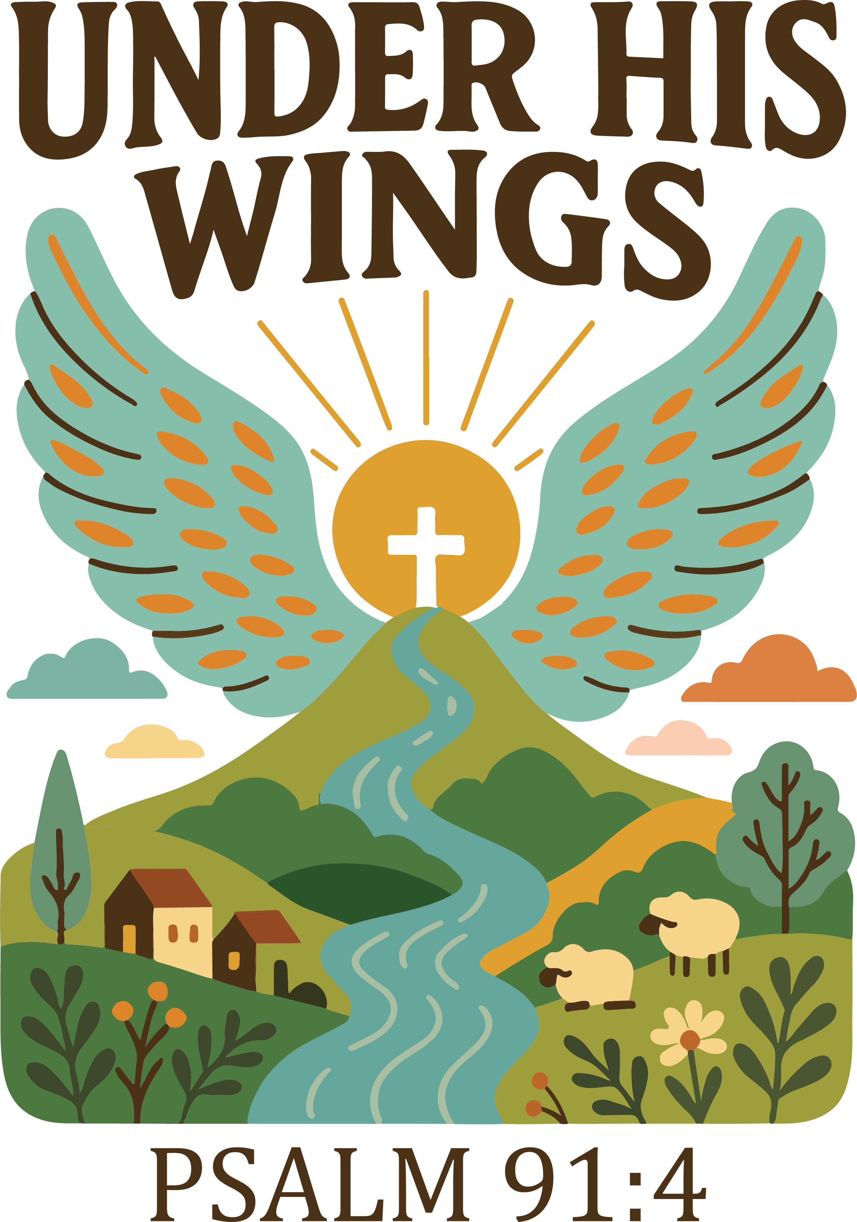 Christian 676 - Under His Wings