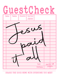 Christian 404 - Jesus Paid It All Check