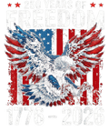 4th of July 49 - 250 Years Of American Freedom Eagle 1776 2026 Sweatshirt