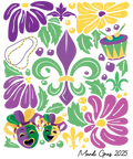 Mardi Gras 917 - Or 21122024 Vtn Vintage Boho Mardi Gras