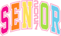Back to School 396 - Senior Neon Art
