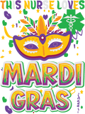 Mardi Gras 1022 - This Nurse Loves Mardi Gras Nurse Lover Svg For Cricut Sublimation Files Graphic Design Studio