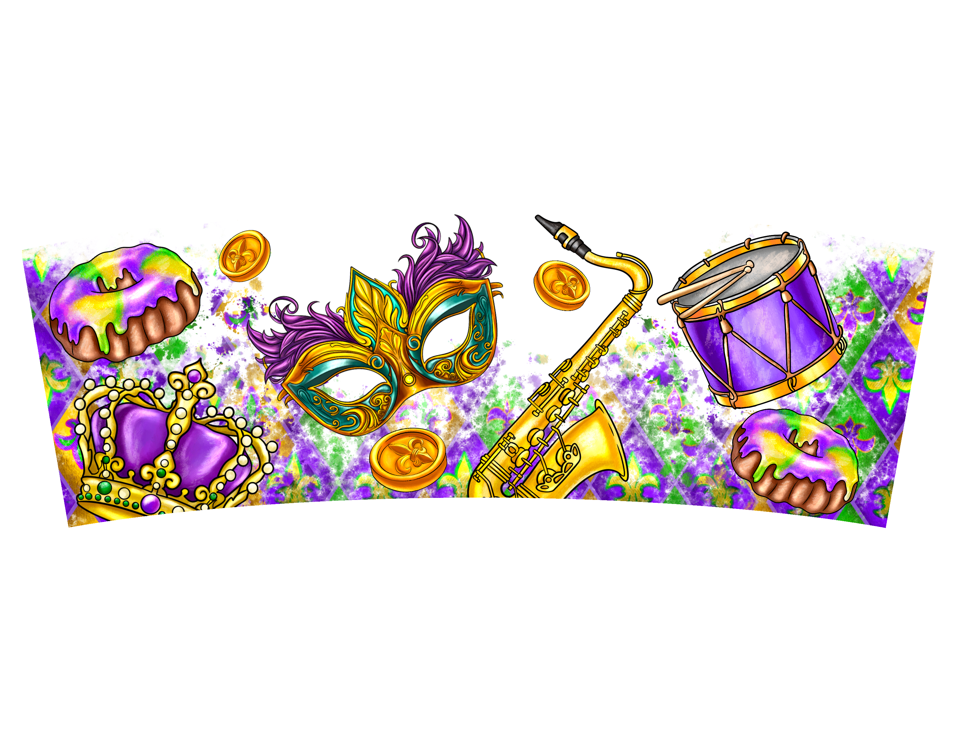 Mardi Gras 747 - Mardigrascow40oztumbler2
