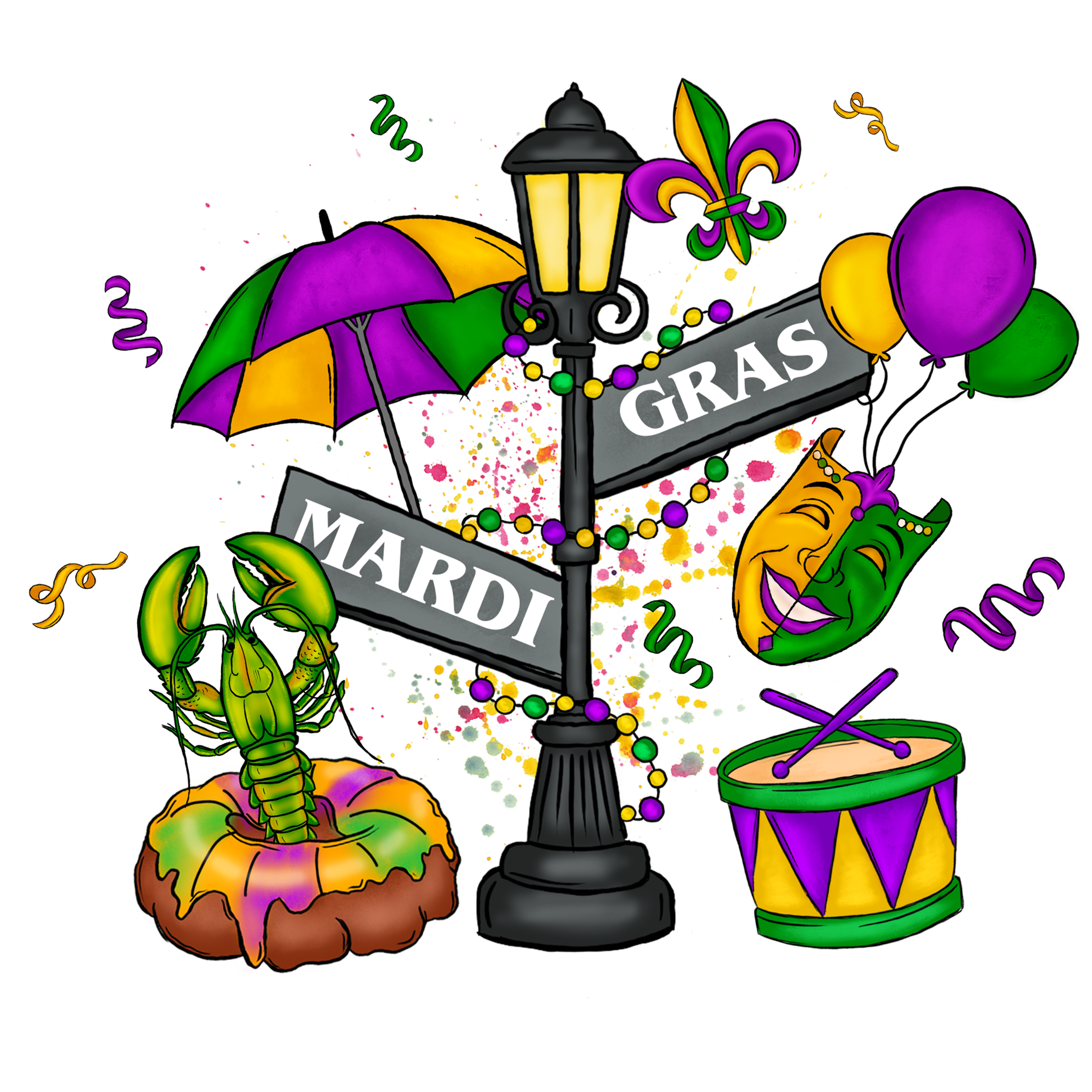 Mardi Gras 575 - Mardi Gras Bundle Light Way
