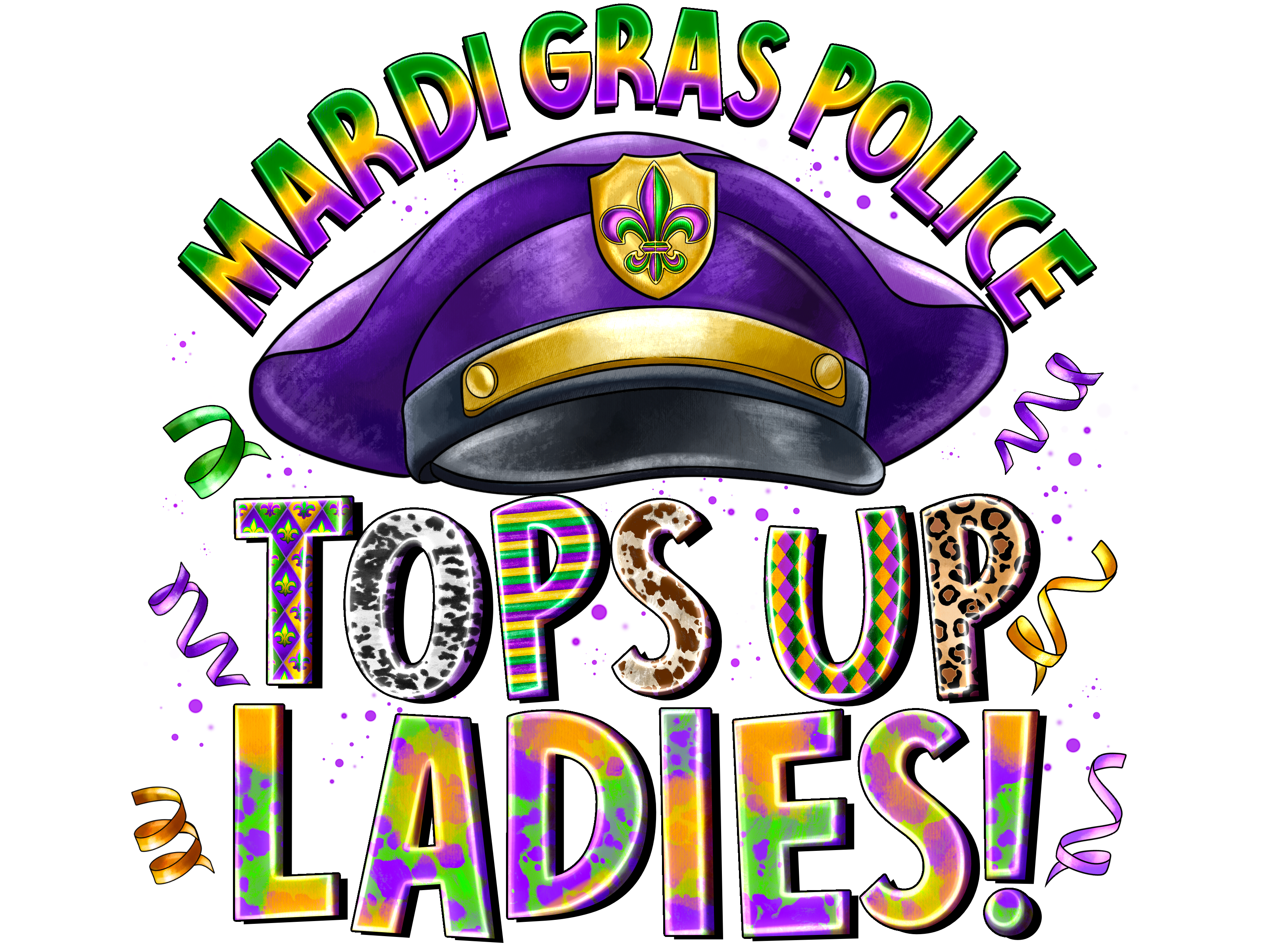 Mardi Gras 805 - Mardigraspolicetopsupladies