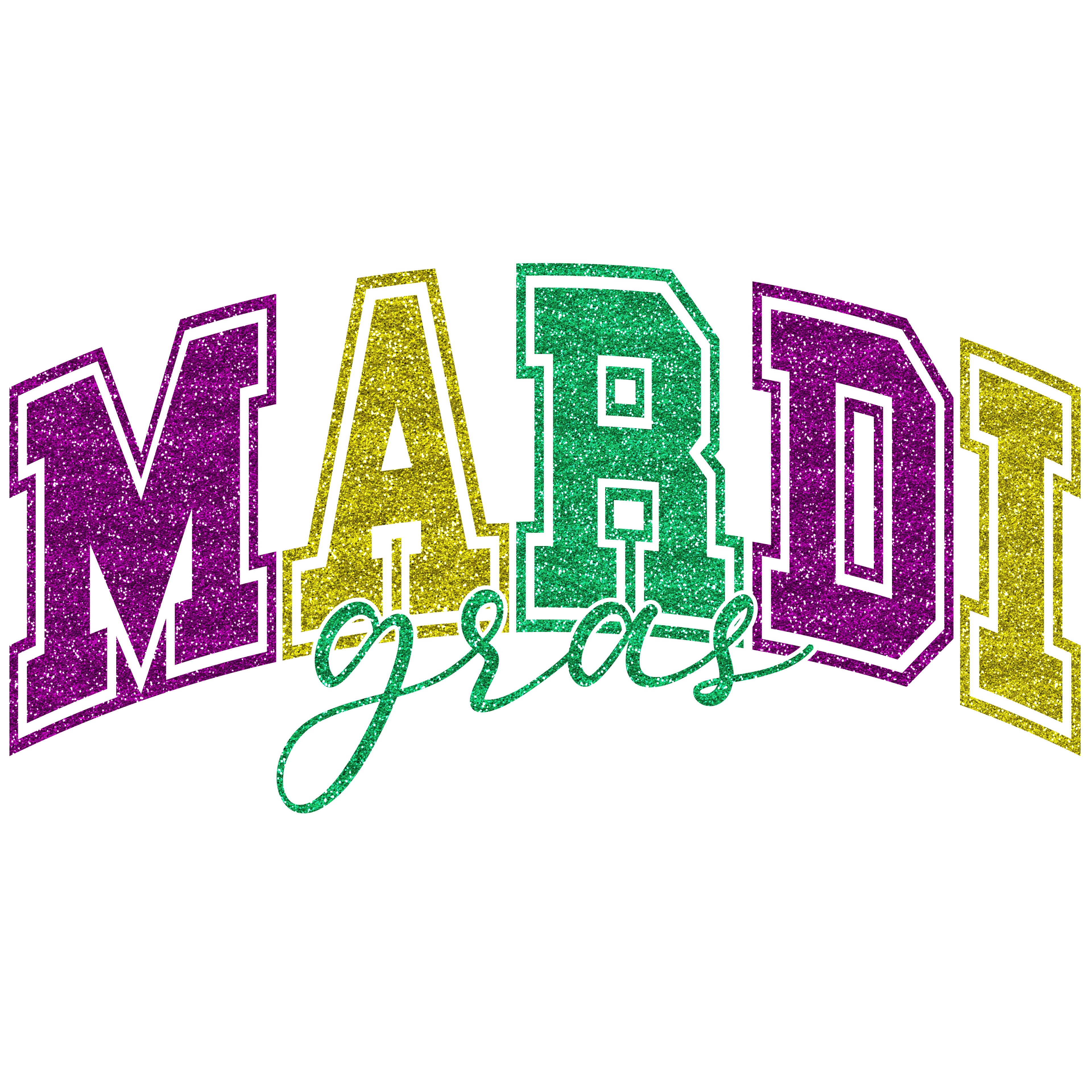 Mardi Gras 725 - Mardi Arched