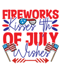 4th of July 352 - Fireworks Kisses 4th Of July Wishes 01