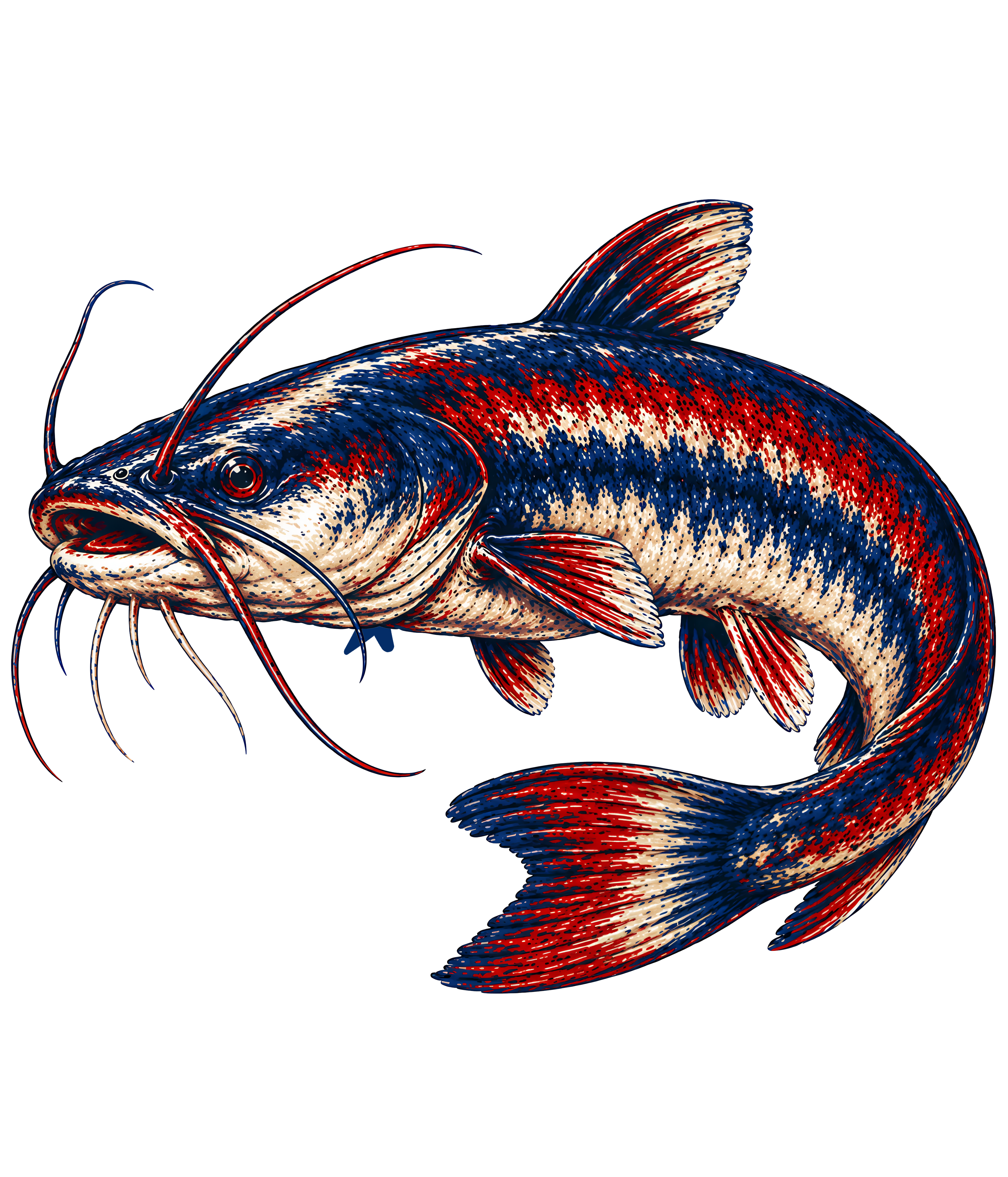 Randomness 1299 - Patriotic Catfish Front