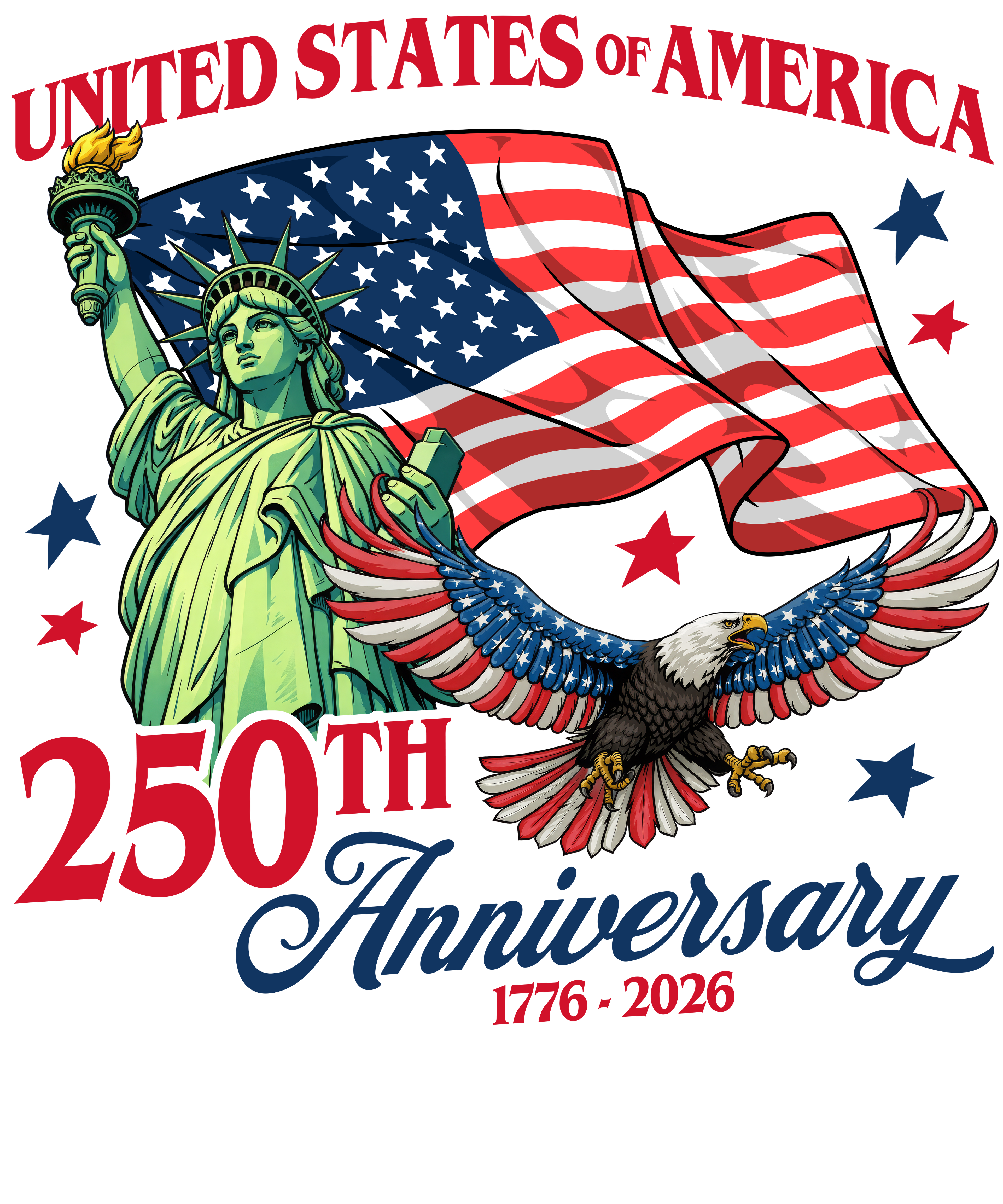 4th of July 427 - Or 03032026 Nhuy 250th Anniversary United States Of America 250th Usa