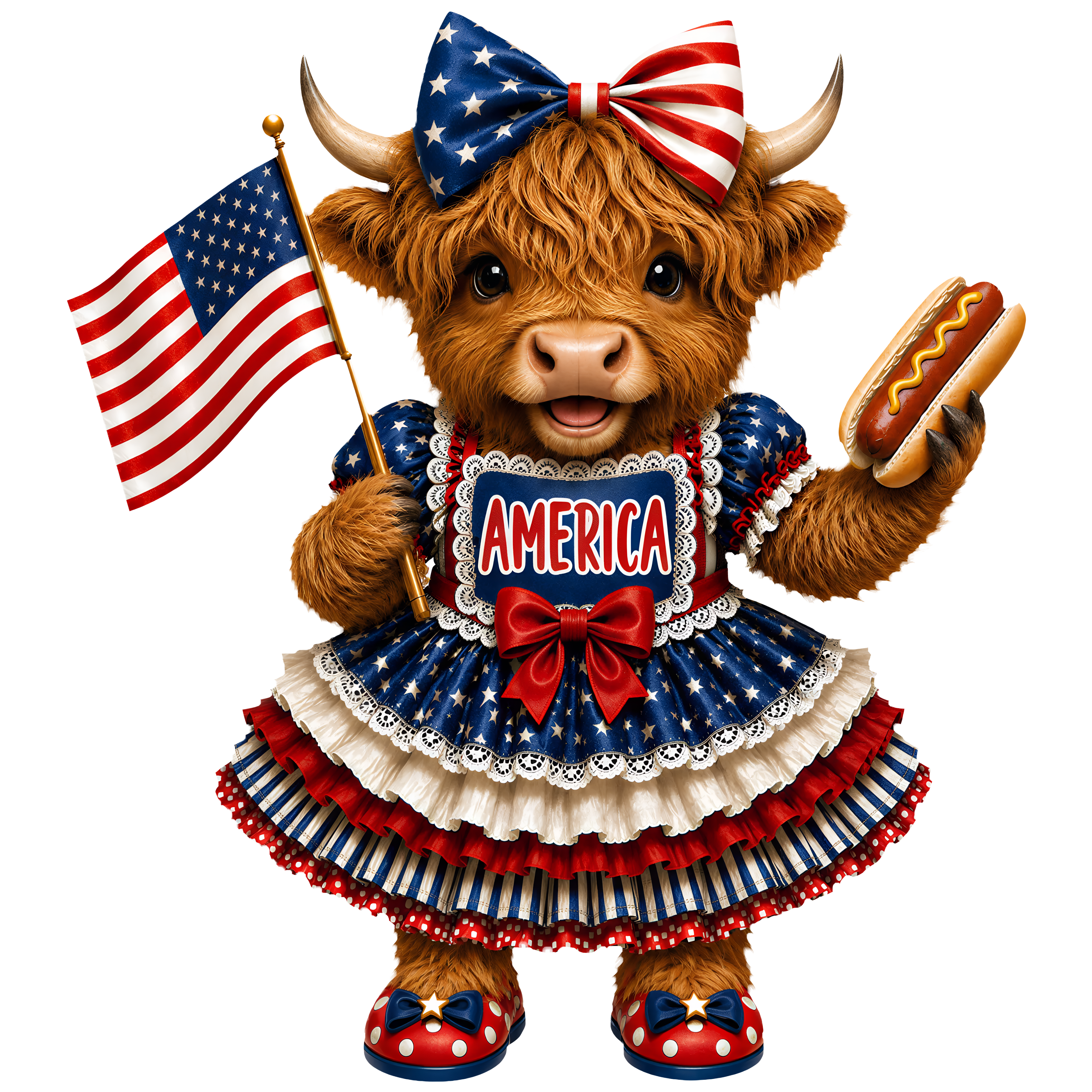 Randomness 52 - America Cow
