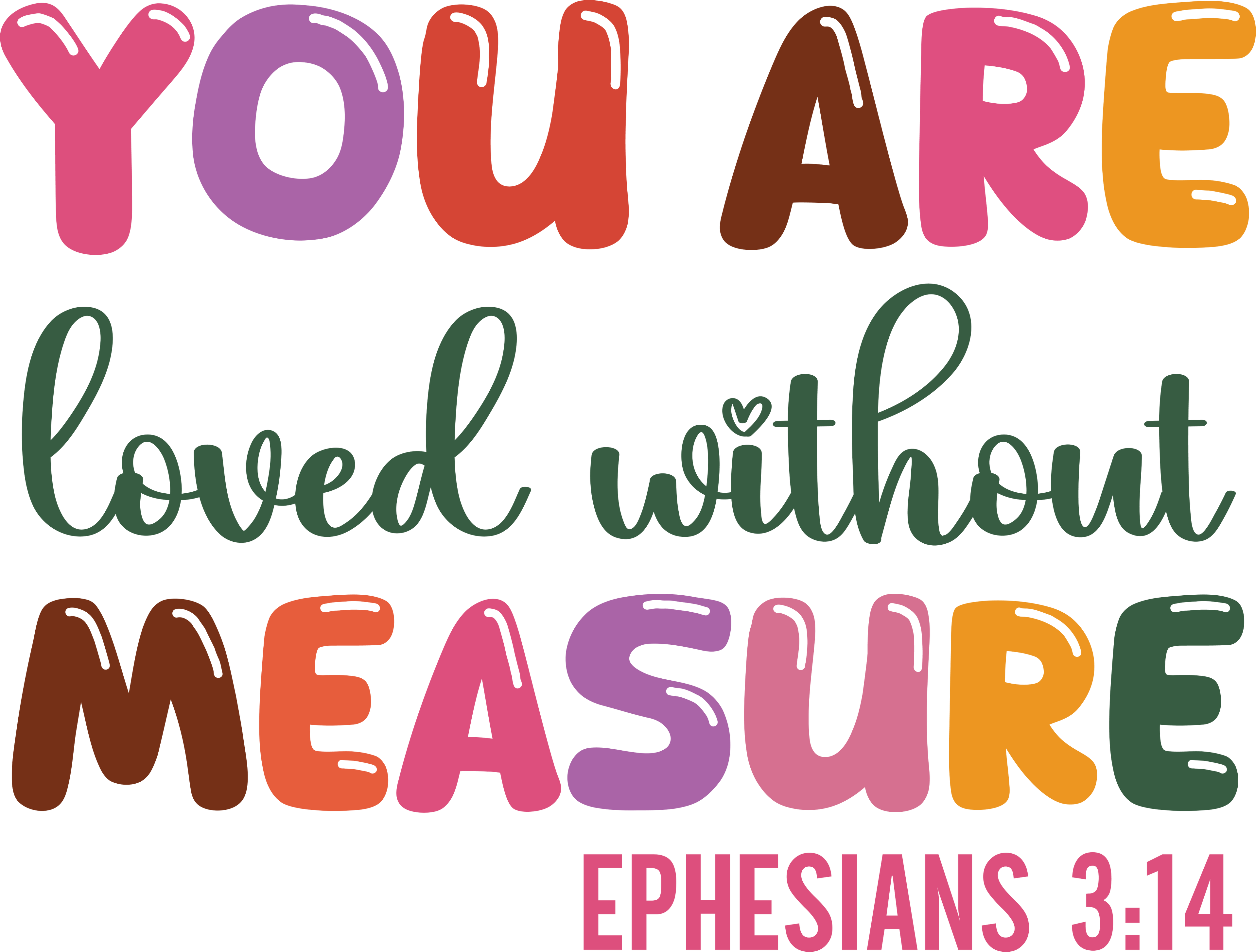 Christian 721 - You Are Loved Without