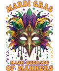 Mardi Gras 633 - Mardi Gras Mask Masquerade Manners Carnival Parades Sweatshirt