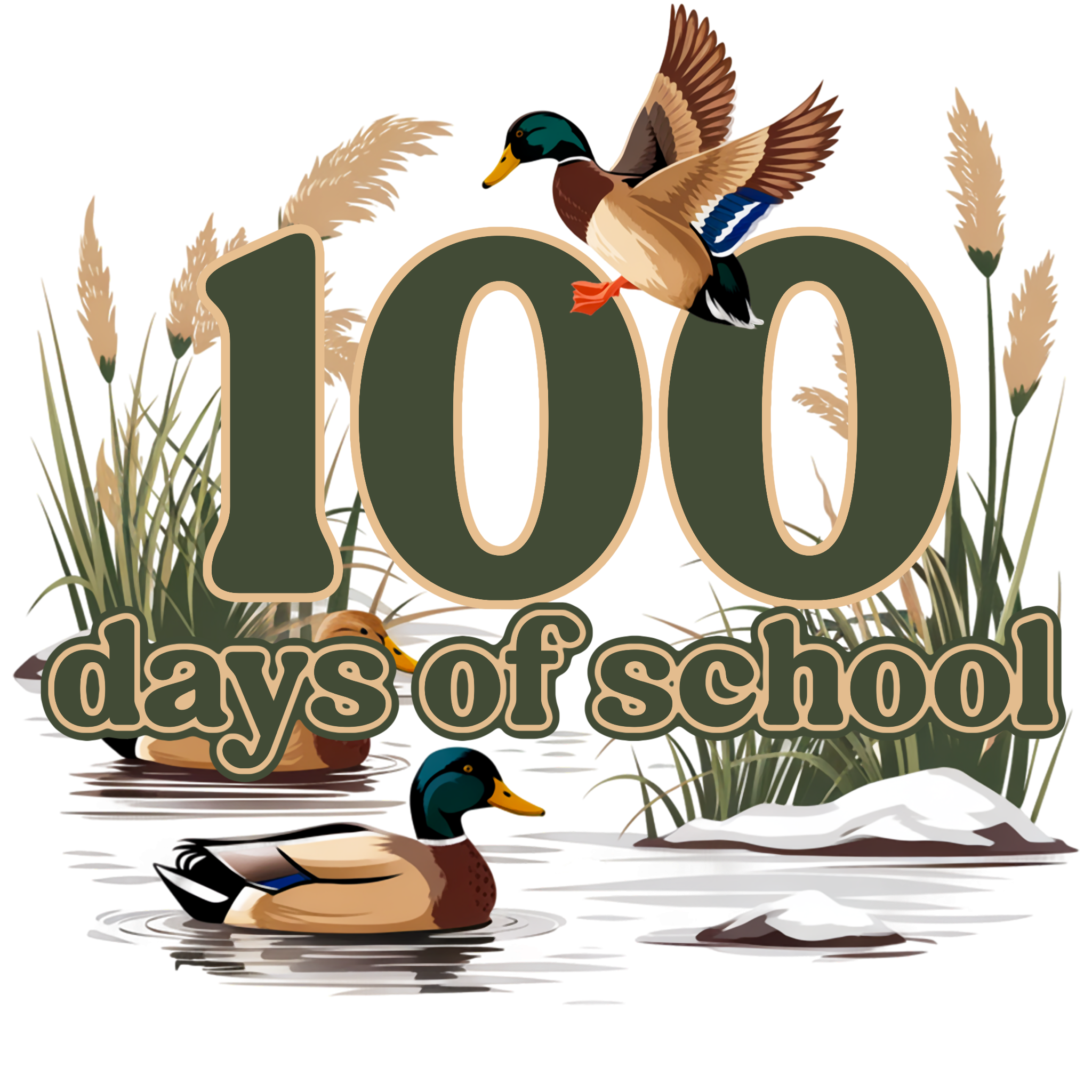 Randomness 3 - 100 Days Of School Ducks
