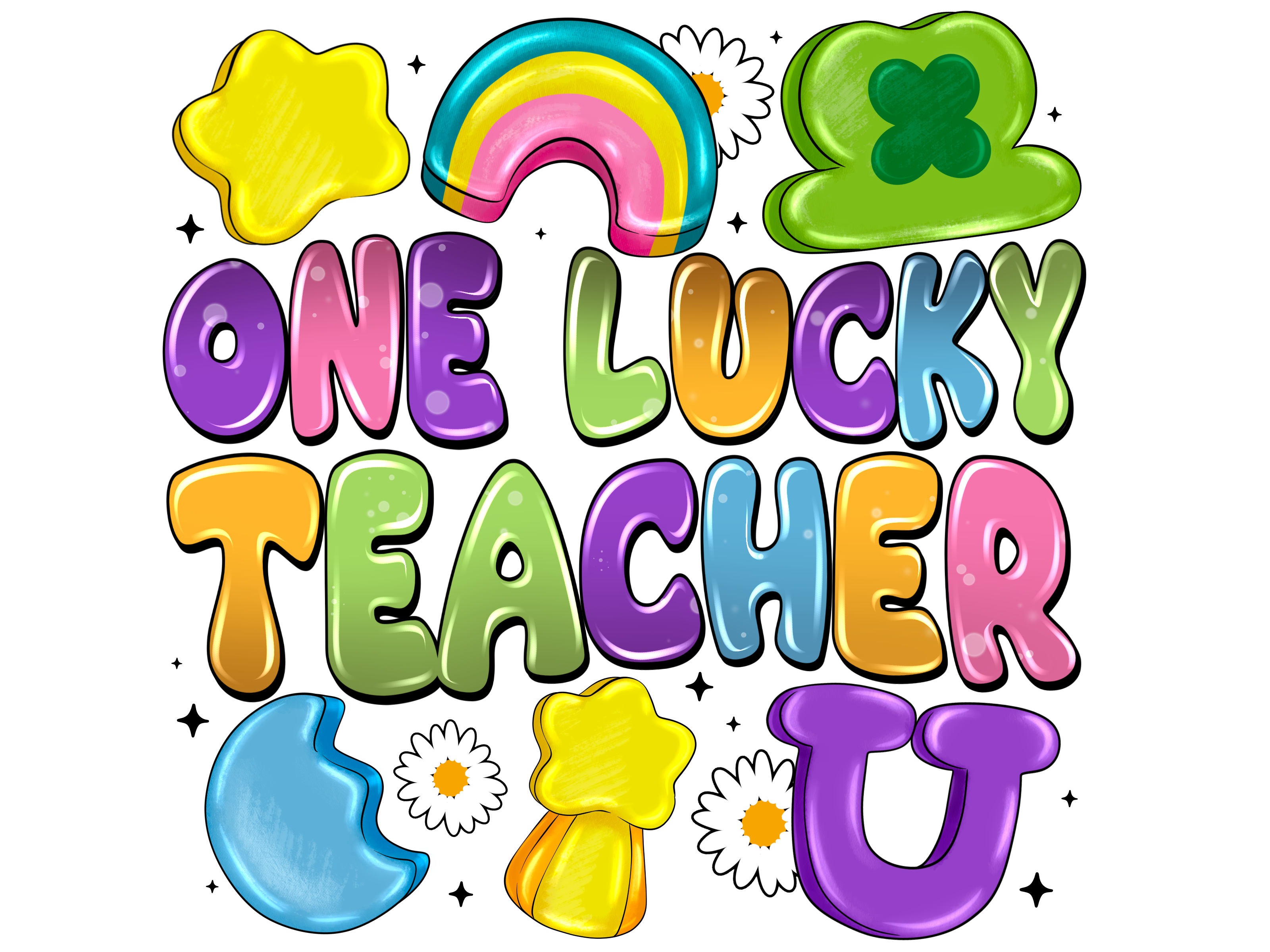 Teacher 518 - Oneluckyteacher Kopyası