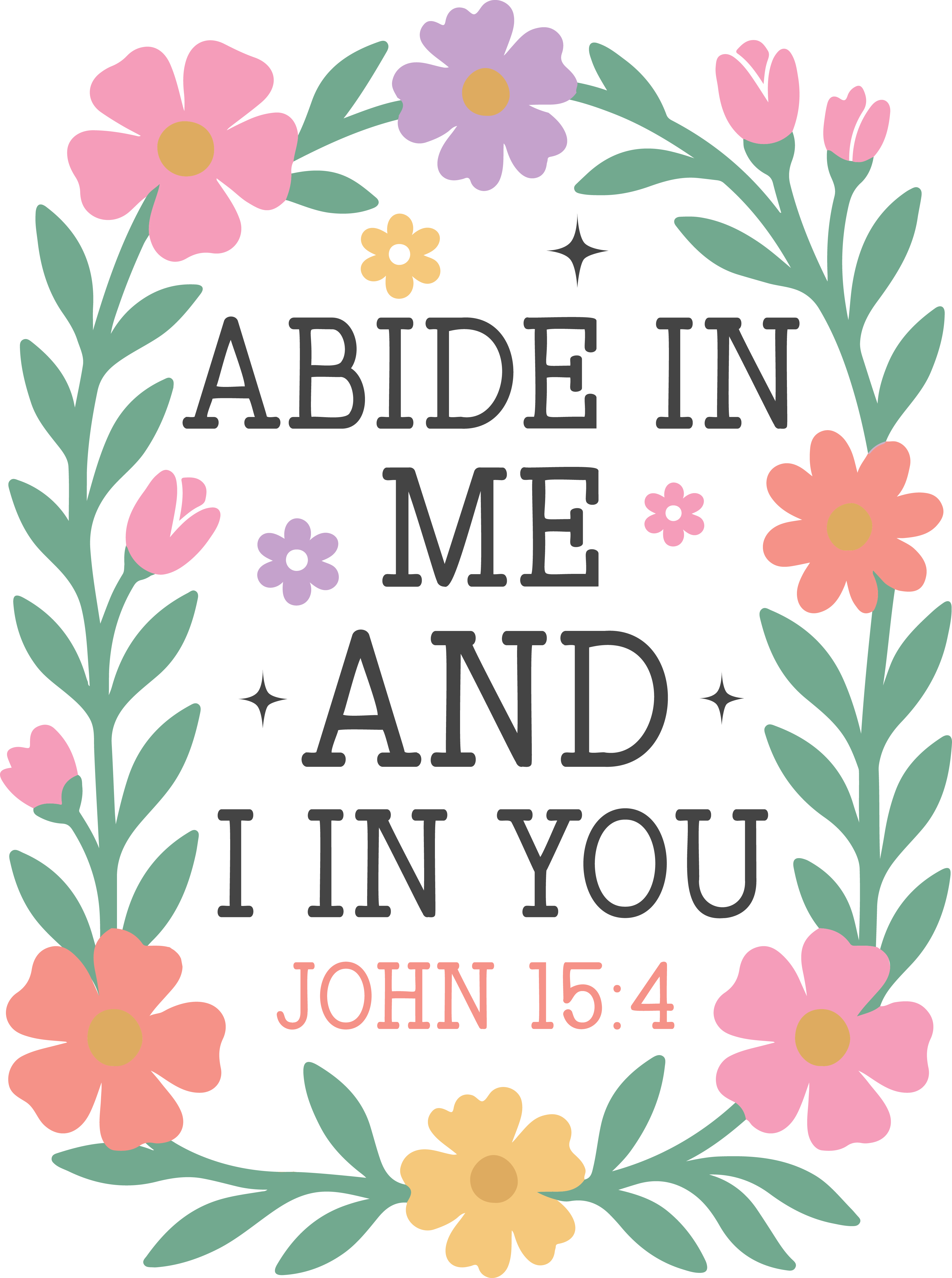 Christian 3 - Abide In Me And I In You 1
